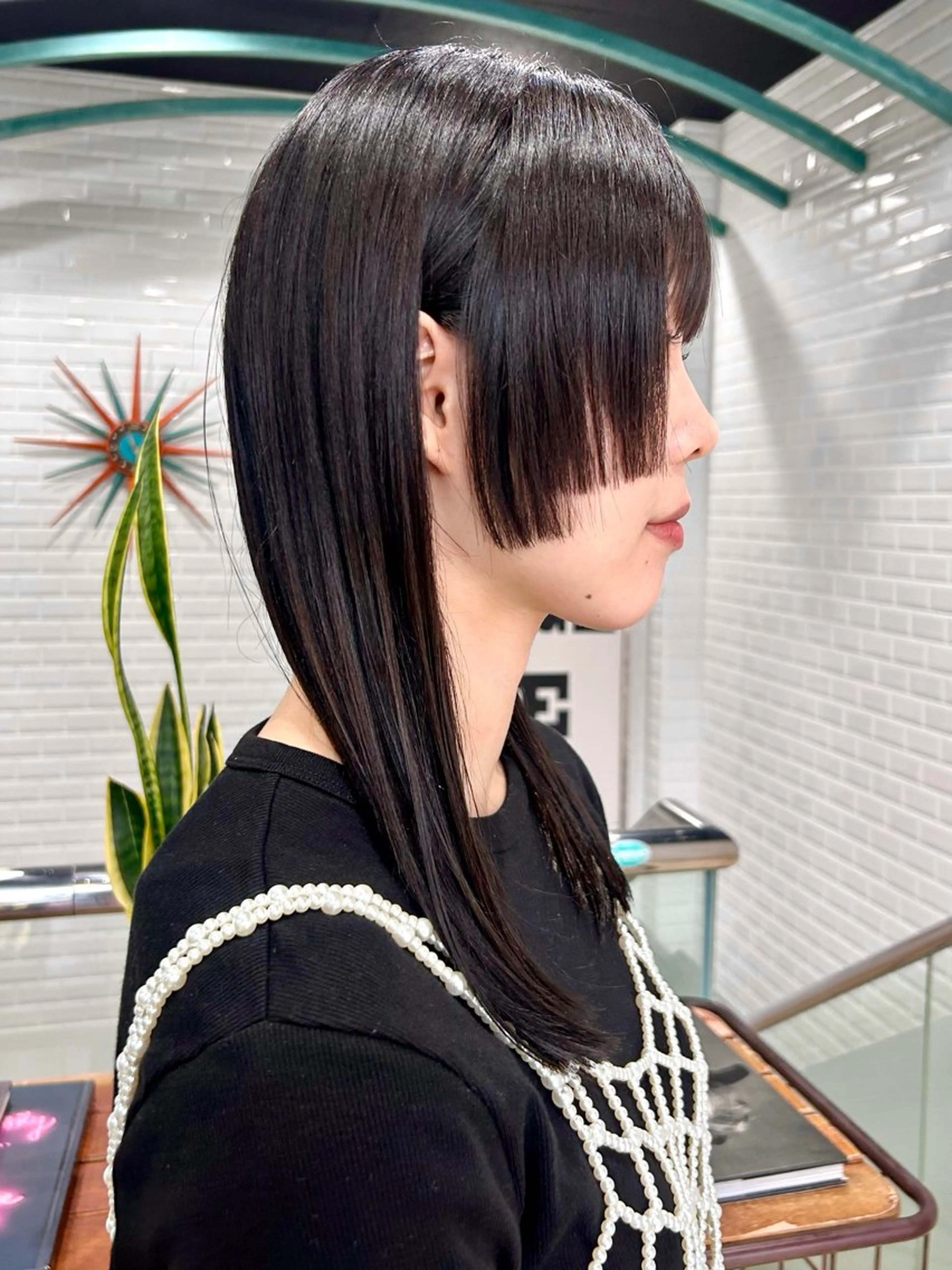 セミロング appiis 柳田葵　横浜のヘアスタイル