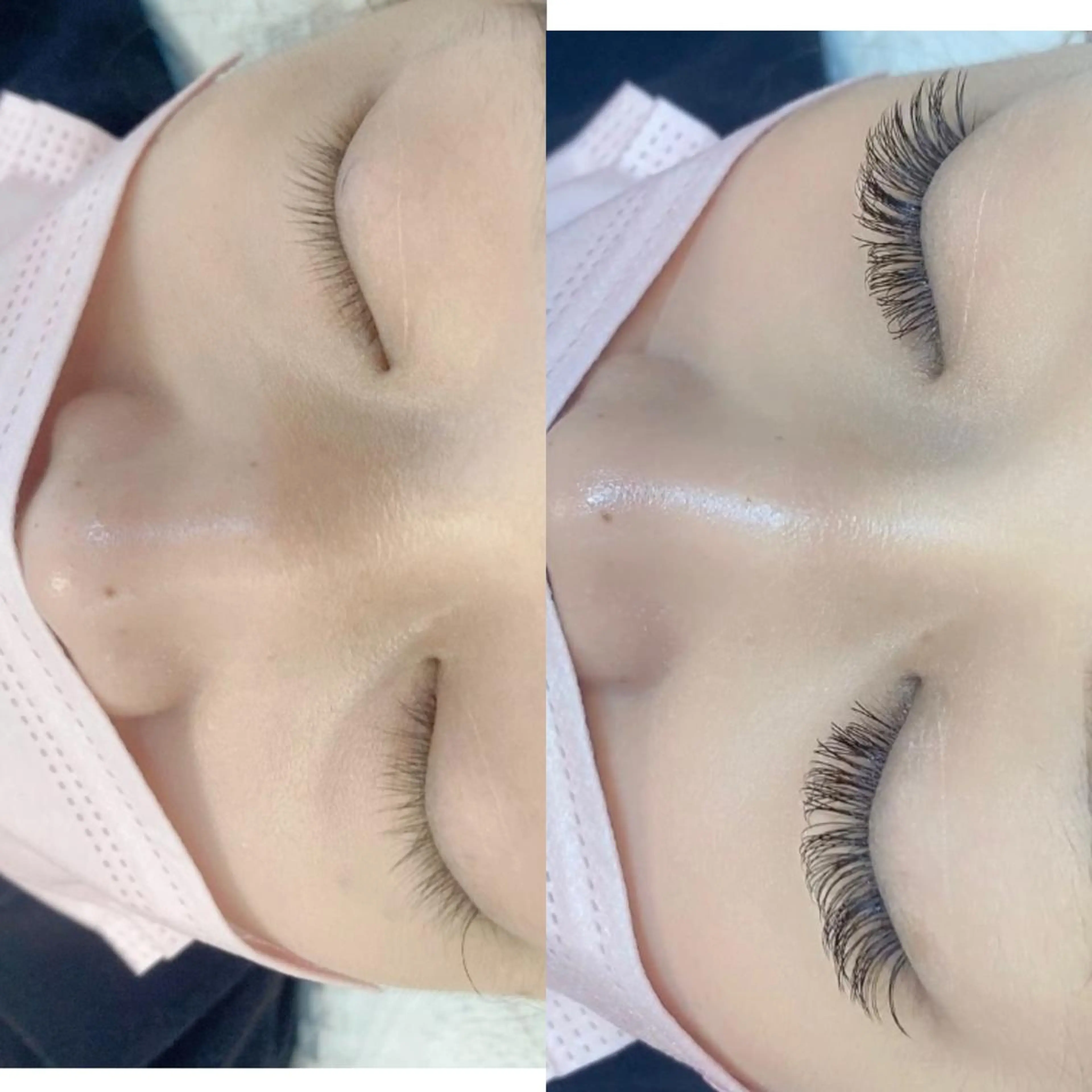 お🉐高級フラットラッシュ2D(80束160本) アイパック+コーティング付きの写真