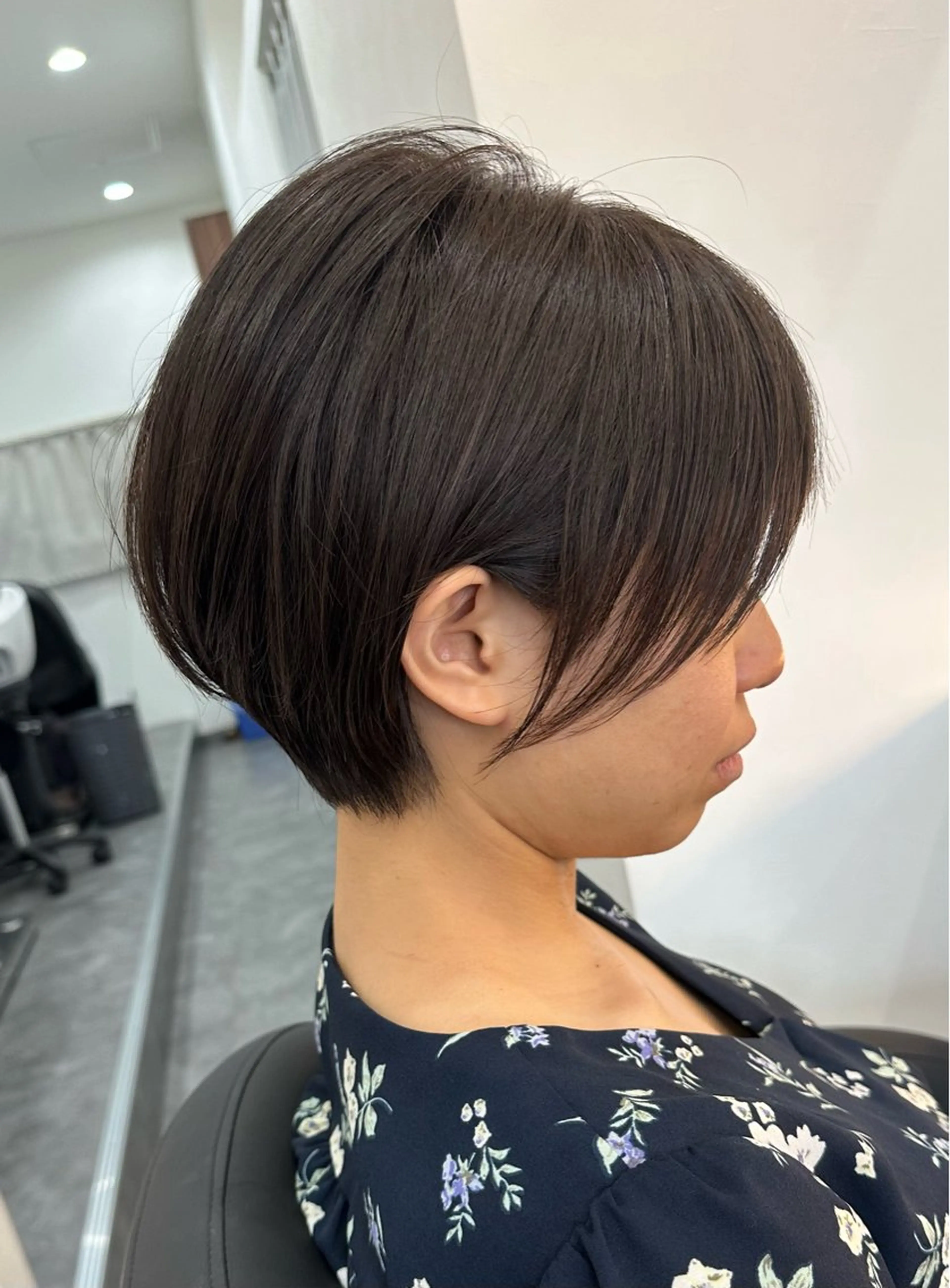 ショート カラー ショートボブ ブリーチ デザインカラー ハイライトカラー ハイトーンカラー カット ヘアカラー トリートメント 近鉄奈良ショートヘア 清水力也のヘアスタイル