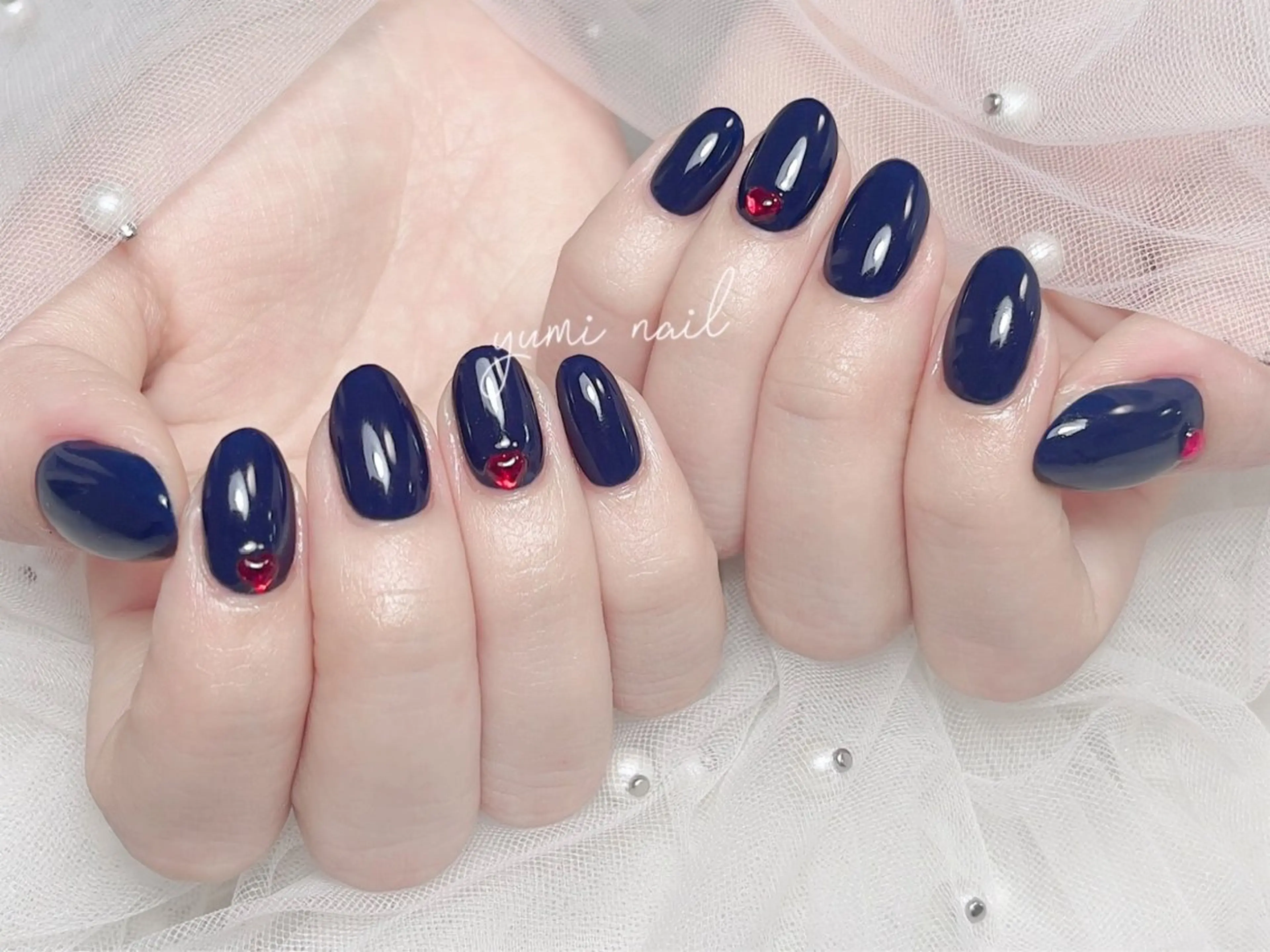 ネイル 𝐲𝐮𝐦𝐢🎀 長さ出しデザイン専門のネイルデザイン