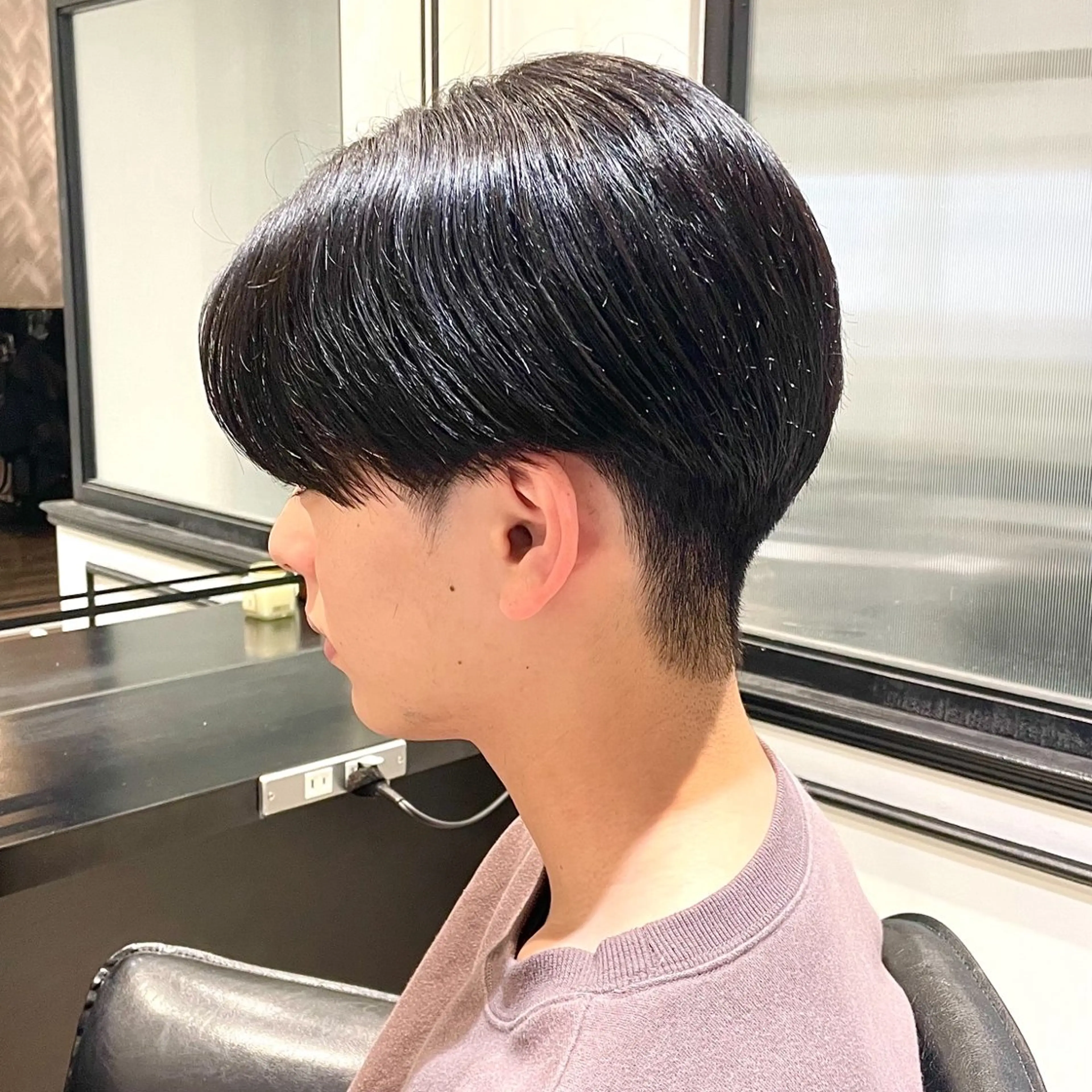 メンズ マッシュ Cadre新小岩🫧 栗原葵のヘアスタイル