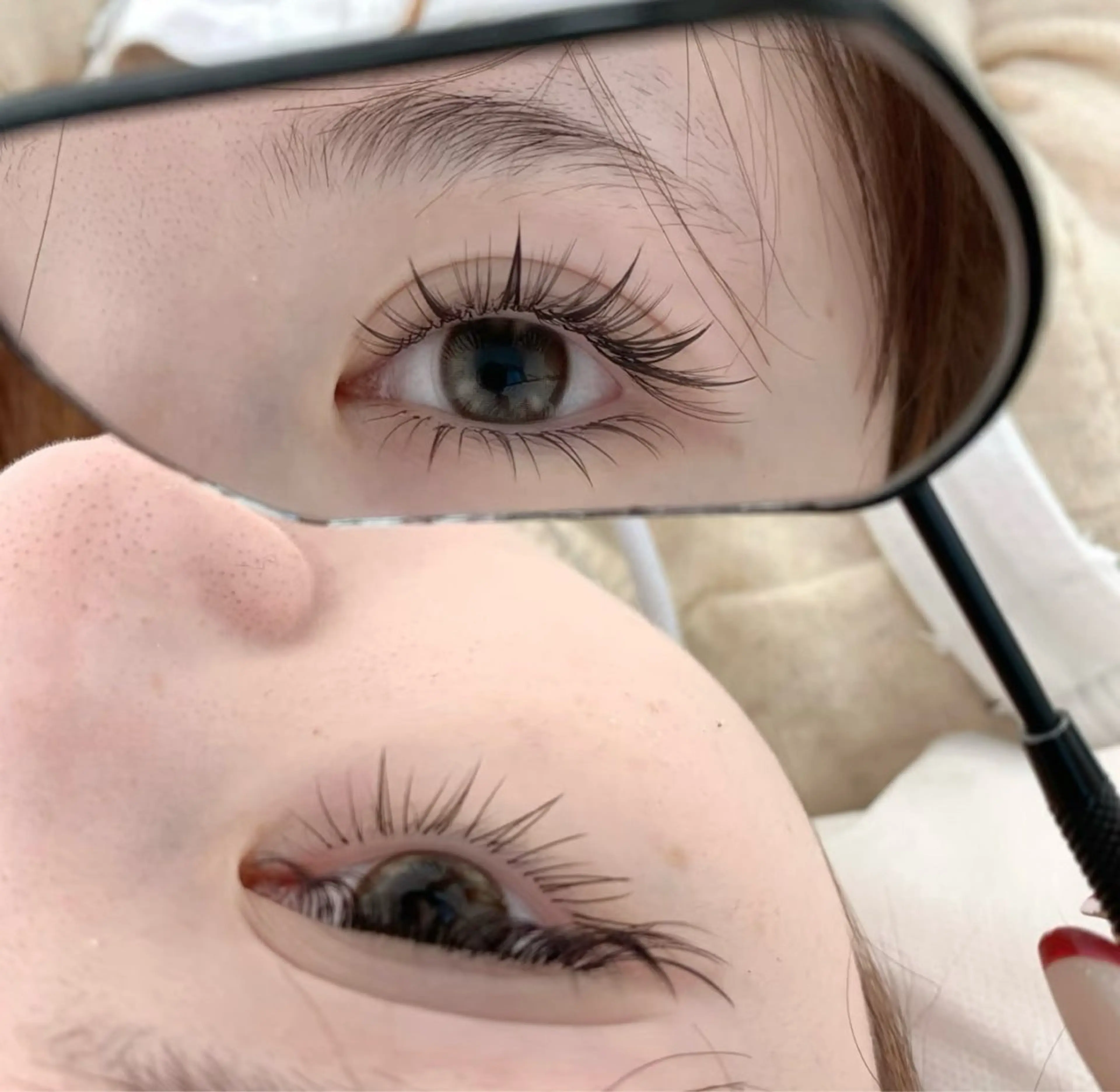 【撮影モデル】ワンホン・アニメデザイン マツエクつけ放題の写真