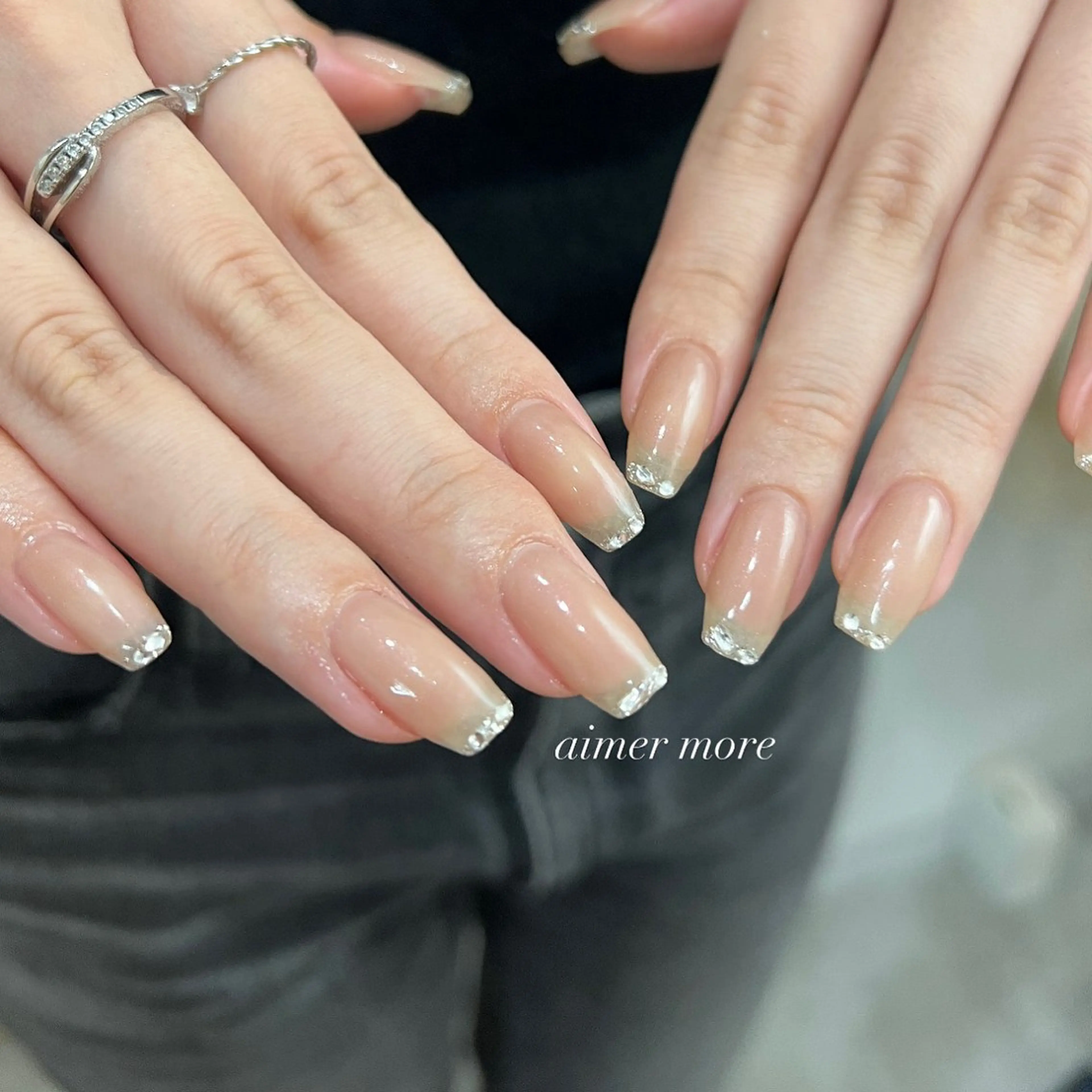 ネイル ハンドネイル NAGISA🧁🎀 持ち込み⌇パラジェルのネイルデザイン