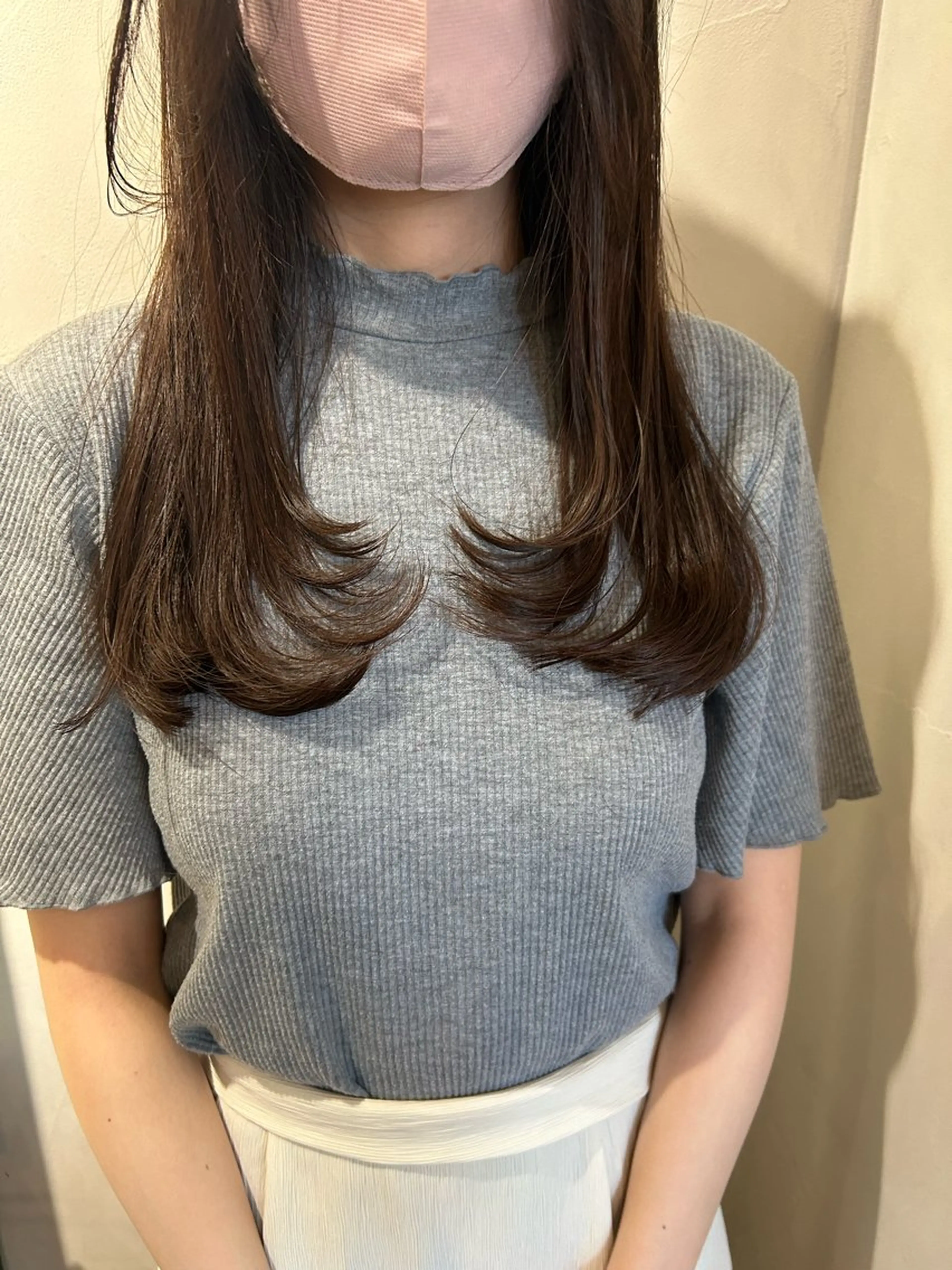 ロング カラー パーマ IT by ALBUM立川のヘアスタイル