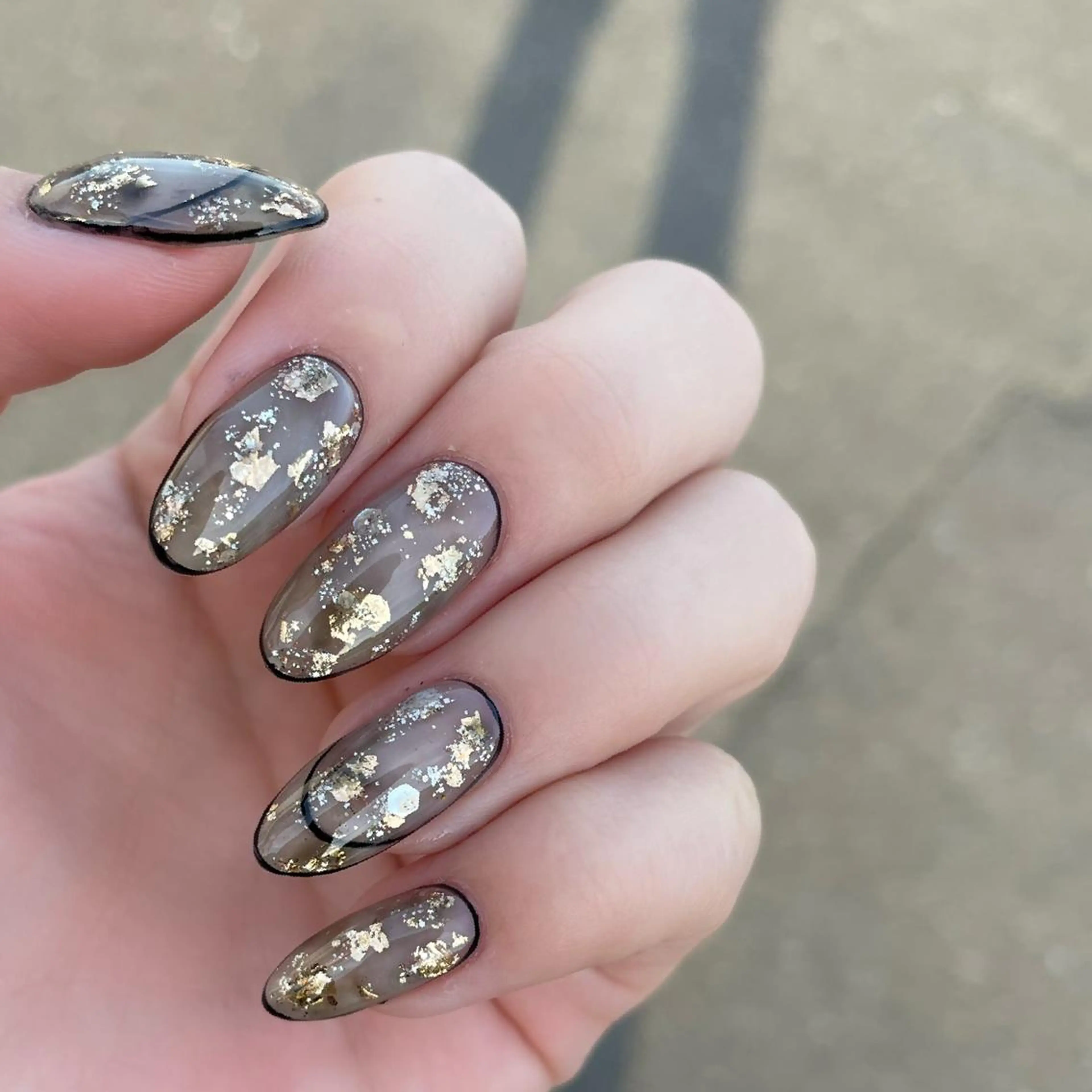 ミディアム 下妻ネイルサロン/ パラジェルのネイルデザイン