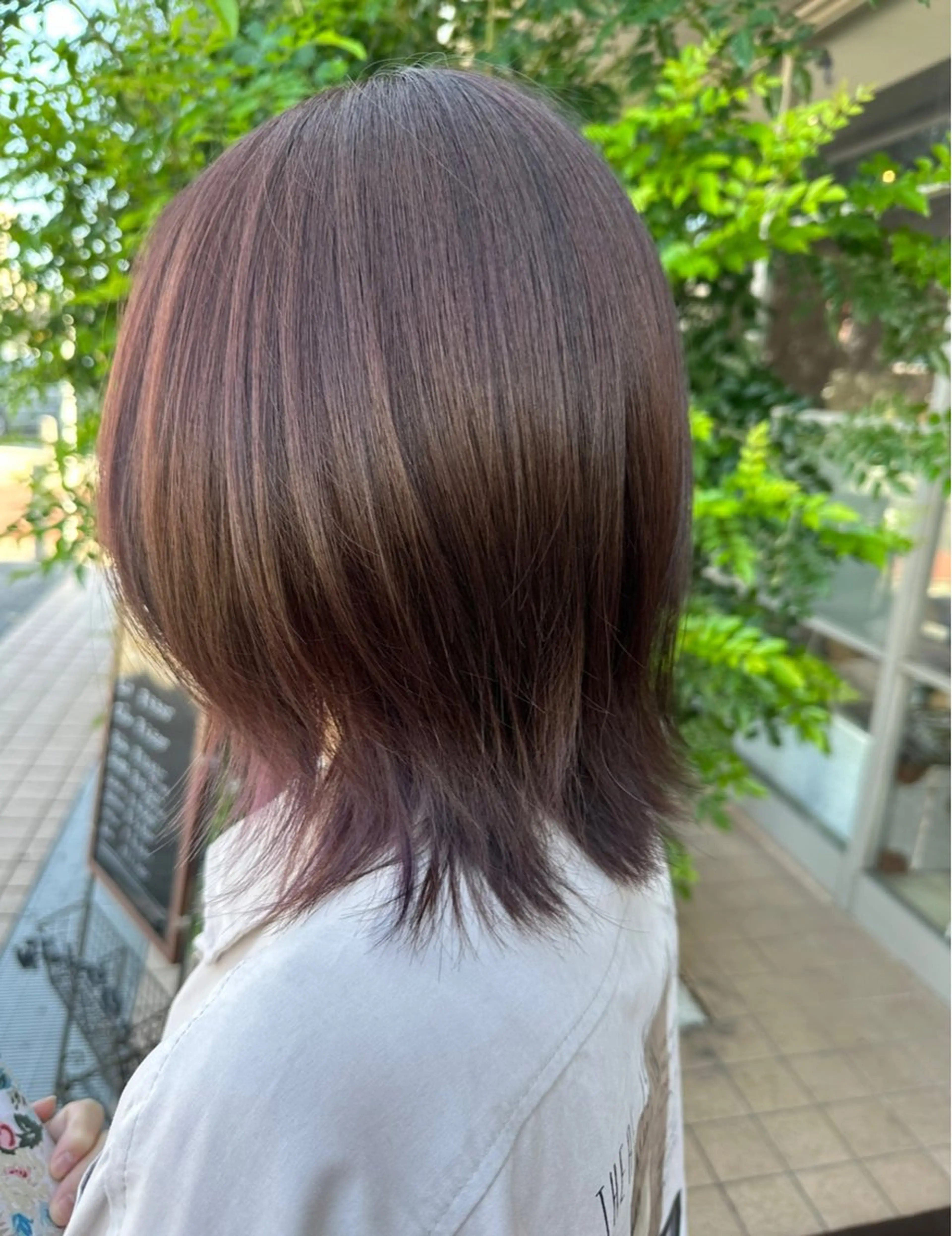 ミディアム ツヤ髪質改善 💜れいな💜のヘアスタイル