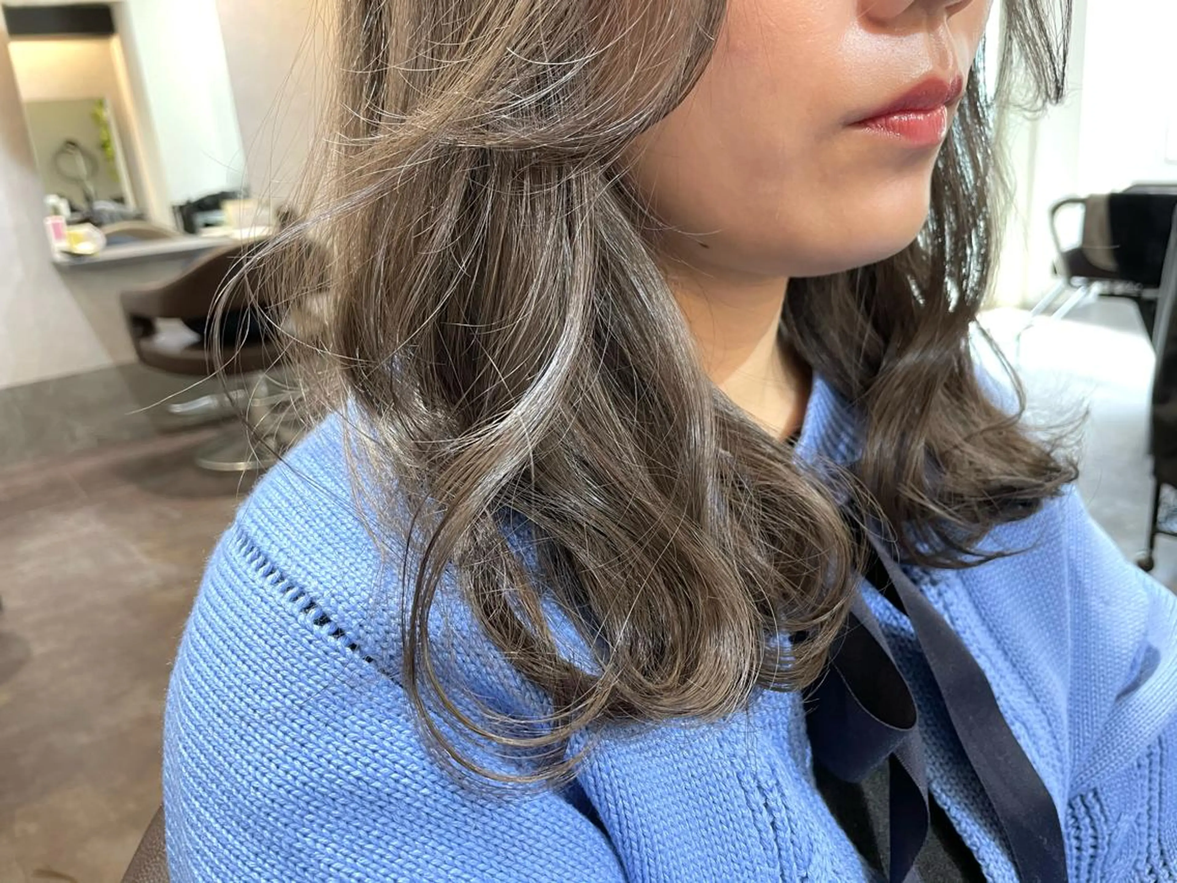 ミディアム ハイライト カット ヘアカラー eyl ~ｴｲﾙ~所属・赤味消し髪質改善特化 🫧eyl西梅田🫧のヘアスタイル