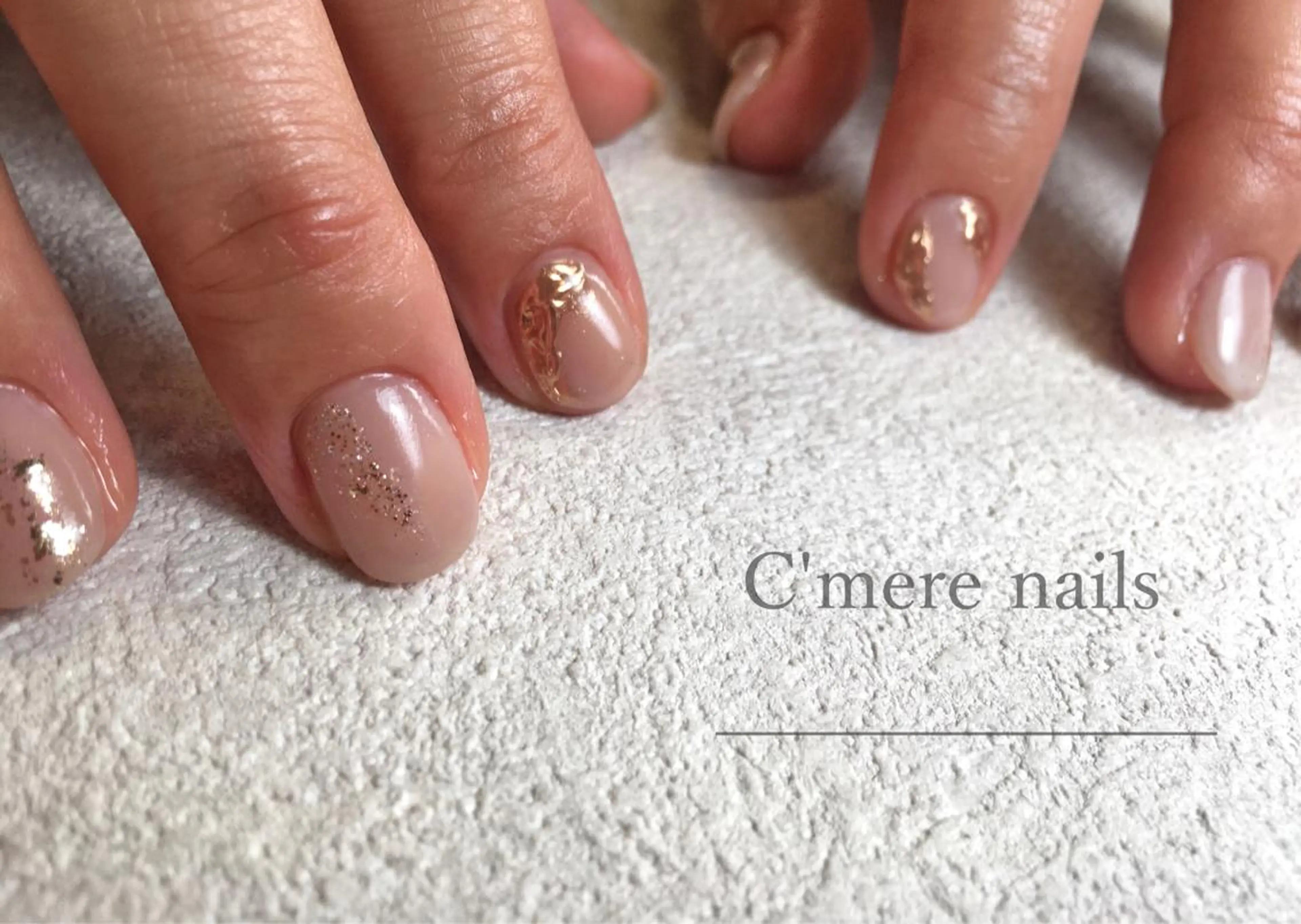 ネイル ミラーネイル ハンドネイル nouva nailsのネイルデザイン