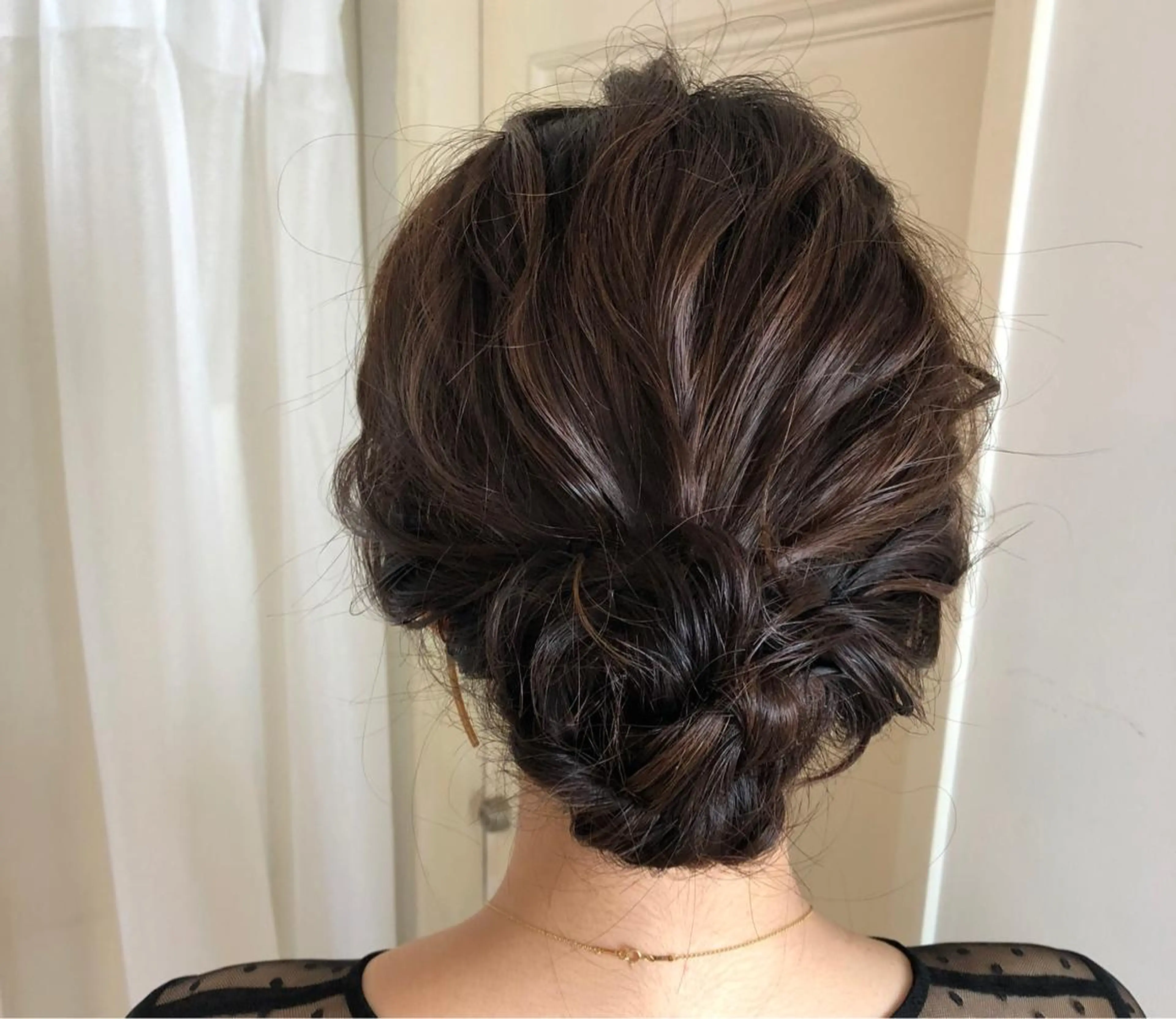 ヘアアレンジ ヘアセット着付け目黒 駅すぐ　松永香代子のヘアスタイル