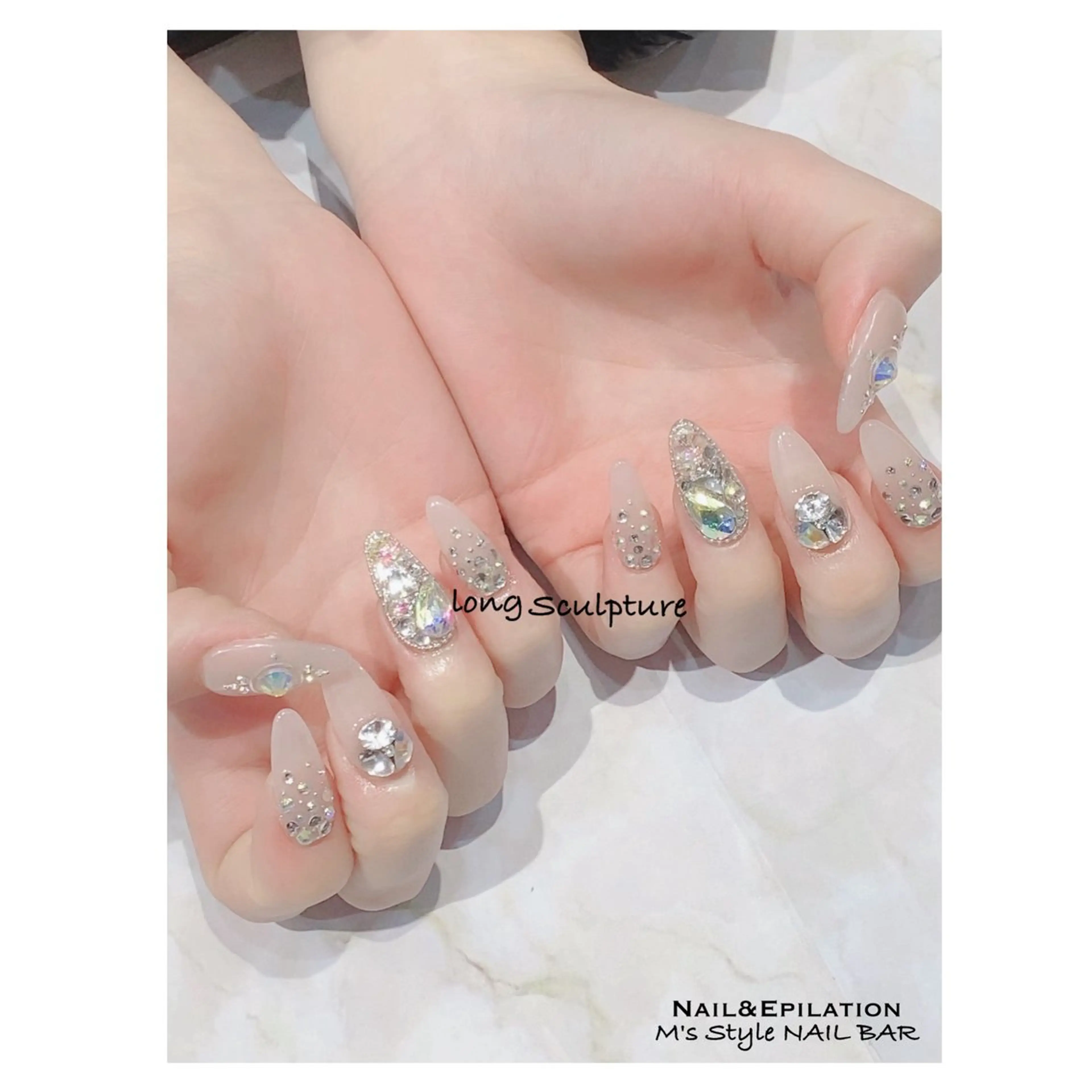 ネイル 成人式 フットネイル フレンチネイル ジェルネイル 韓国ネイル ハンドネイル M's Style NAIL BARのネイルデザイン