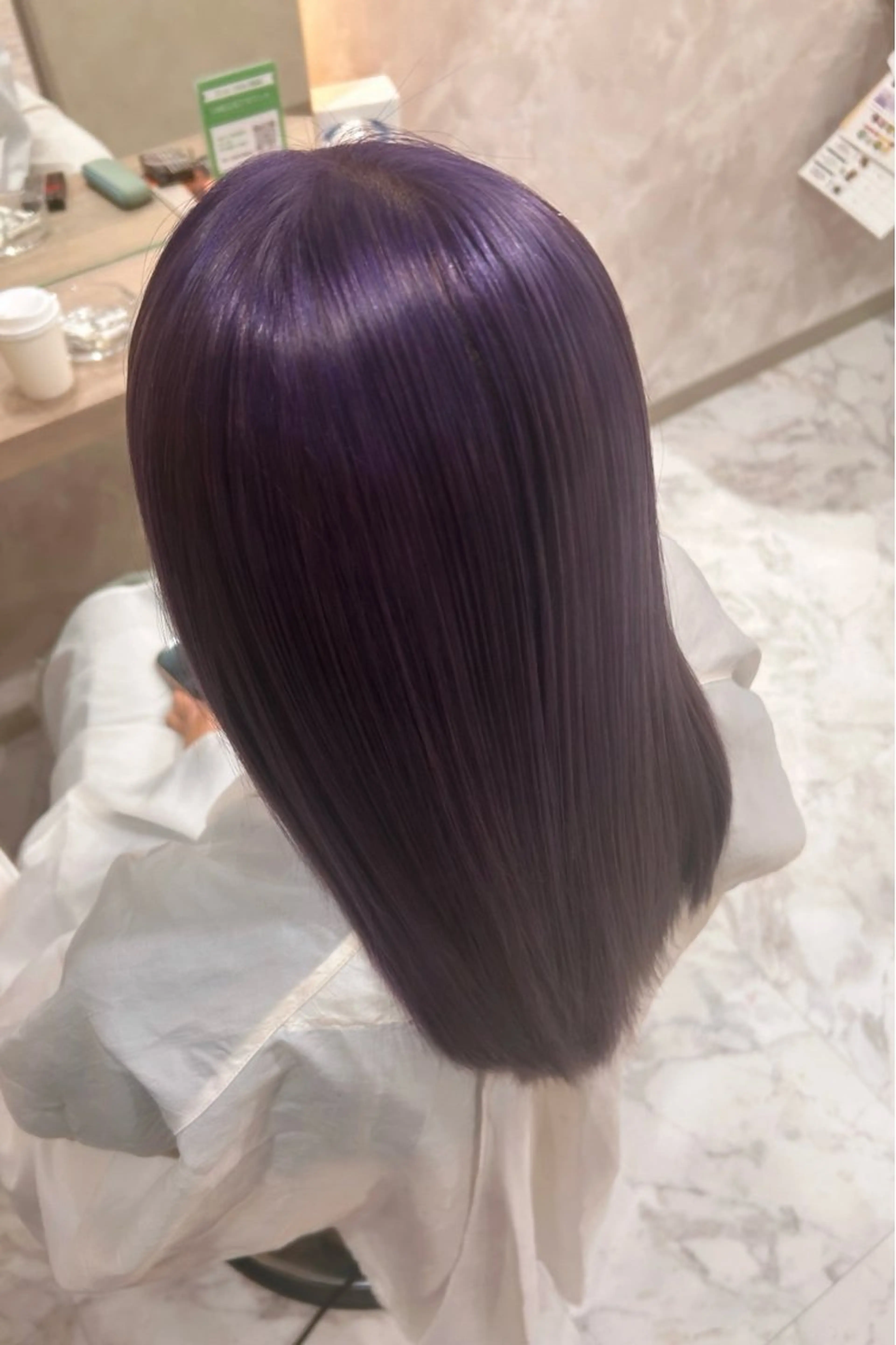 ロング カラー アンククロス渋谷所属・カラーモデル募集中 /つぐみのヘアスタイル