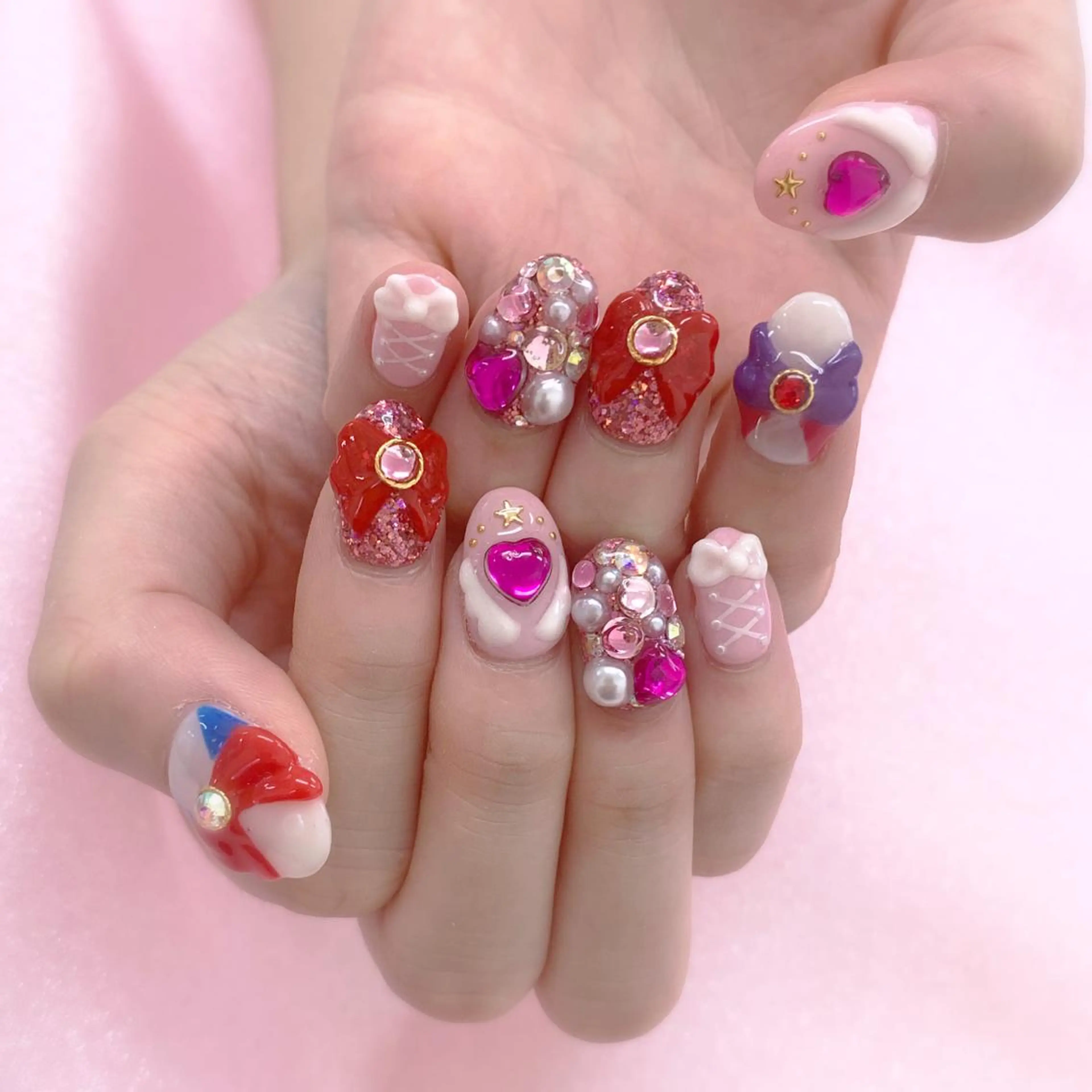 ネイル ハンドネイル 五十嵐 美智のネイルデザイン