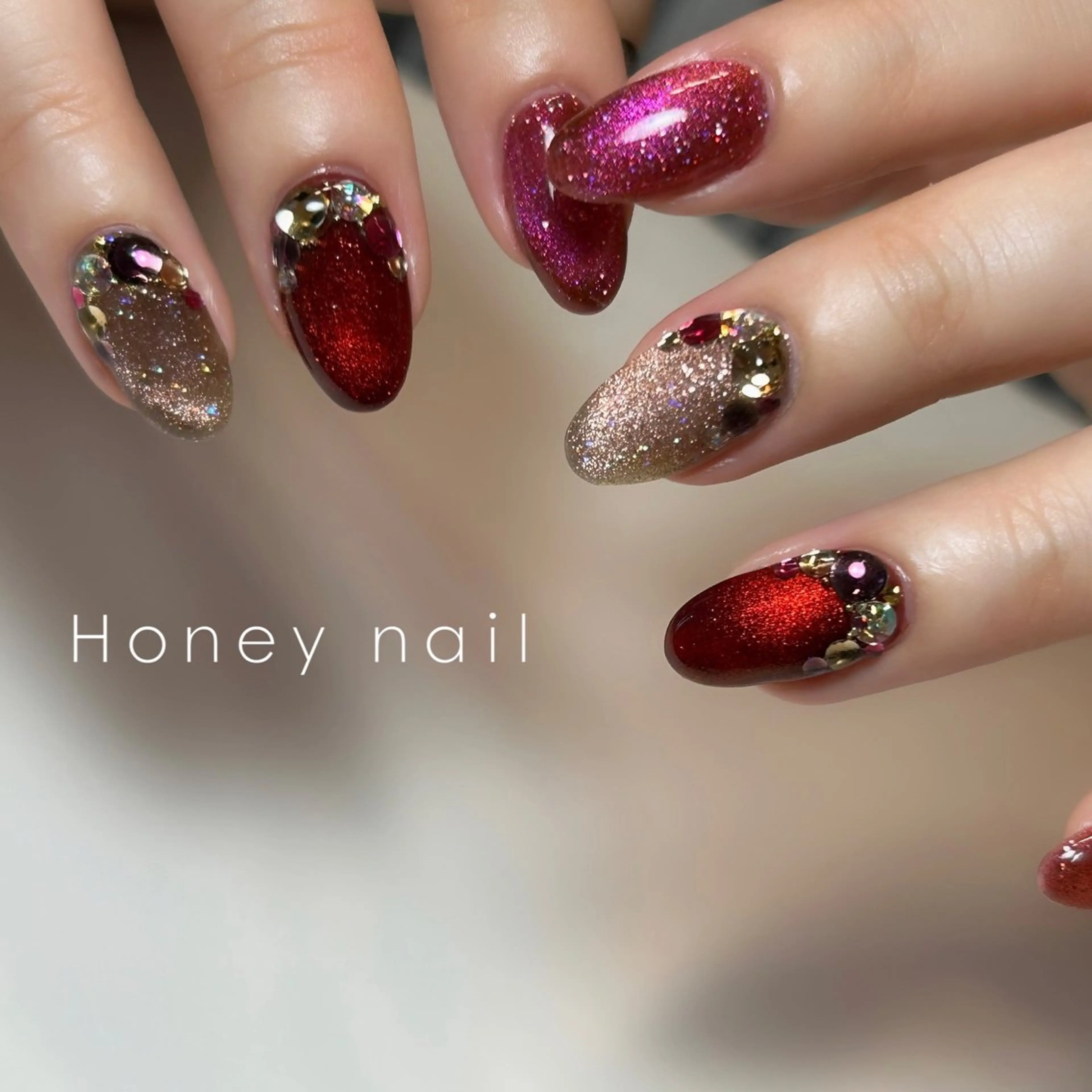 ネイル フィルインサロン Honey nailのネイルデザイン