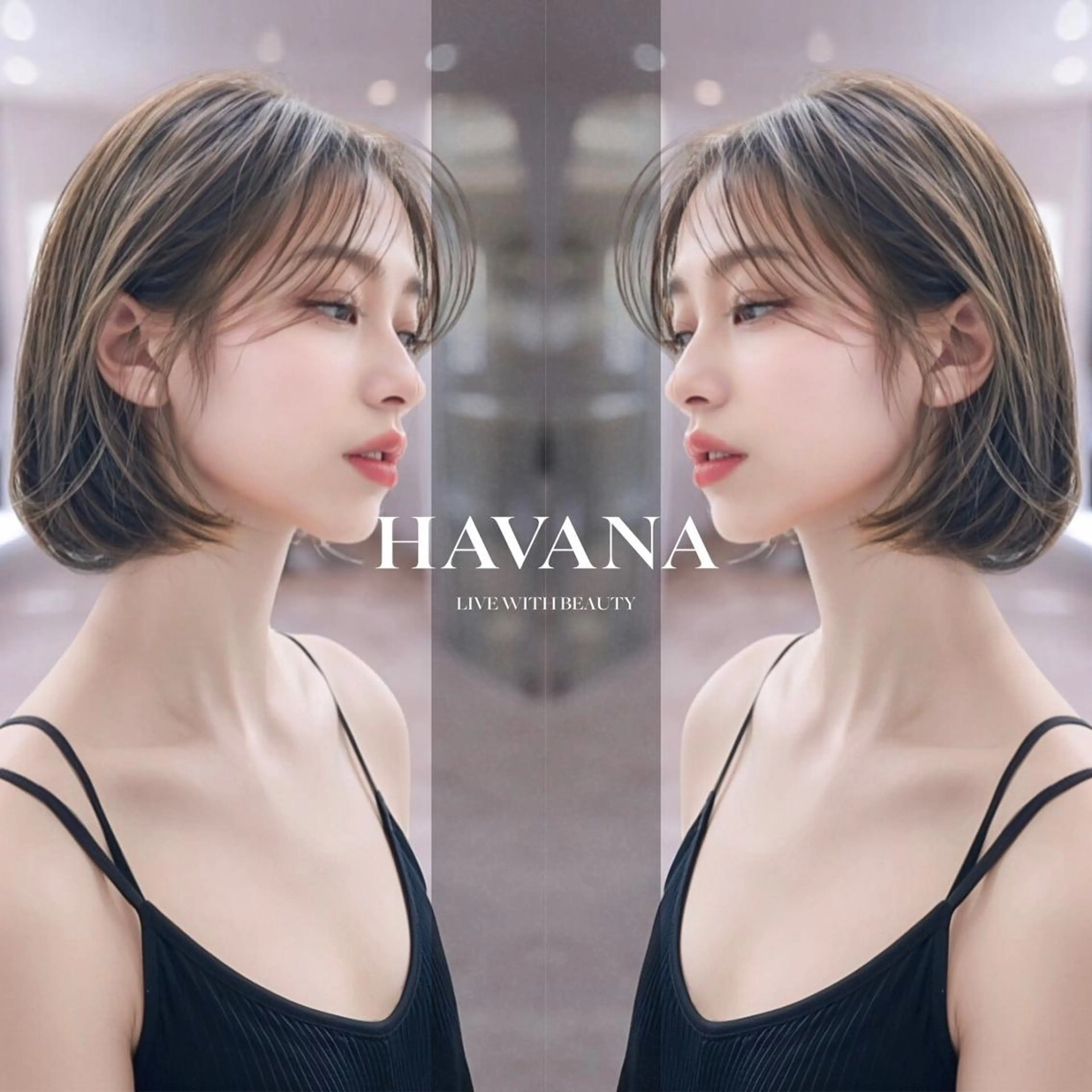 ショート カラー カット ヘアカラー トリートメント １HAVANA.渋谷 【レイヤー/韓国】のヘアスタイル