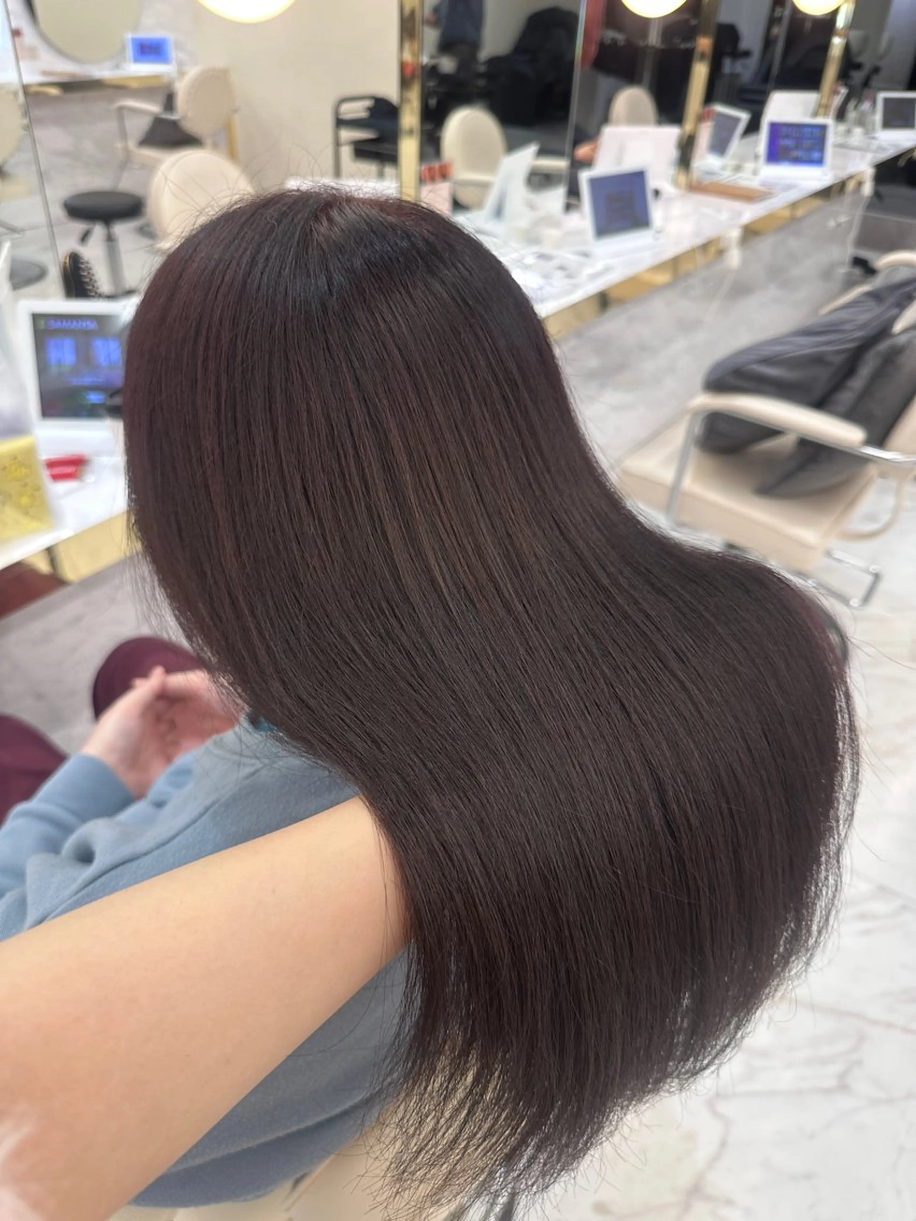カラー こはな🎀梅田🎀 透明感カラー💖のヘアスタイル