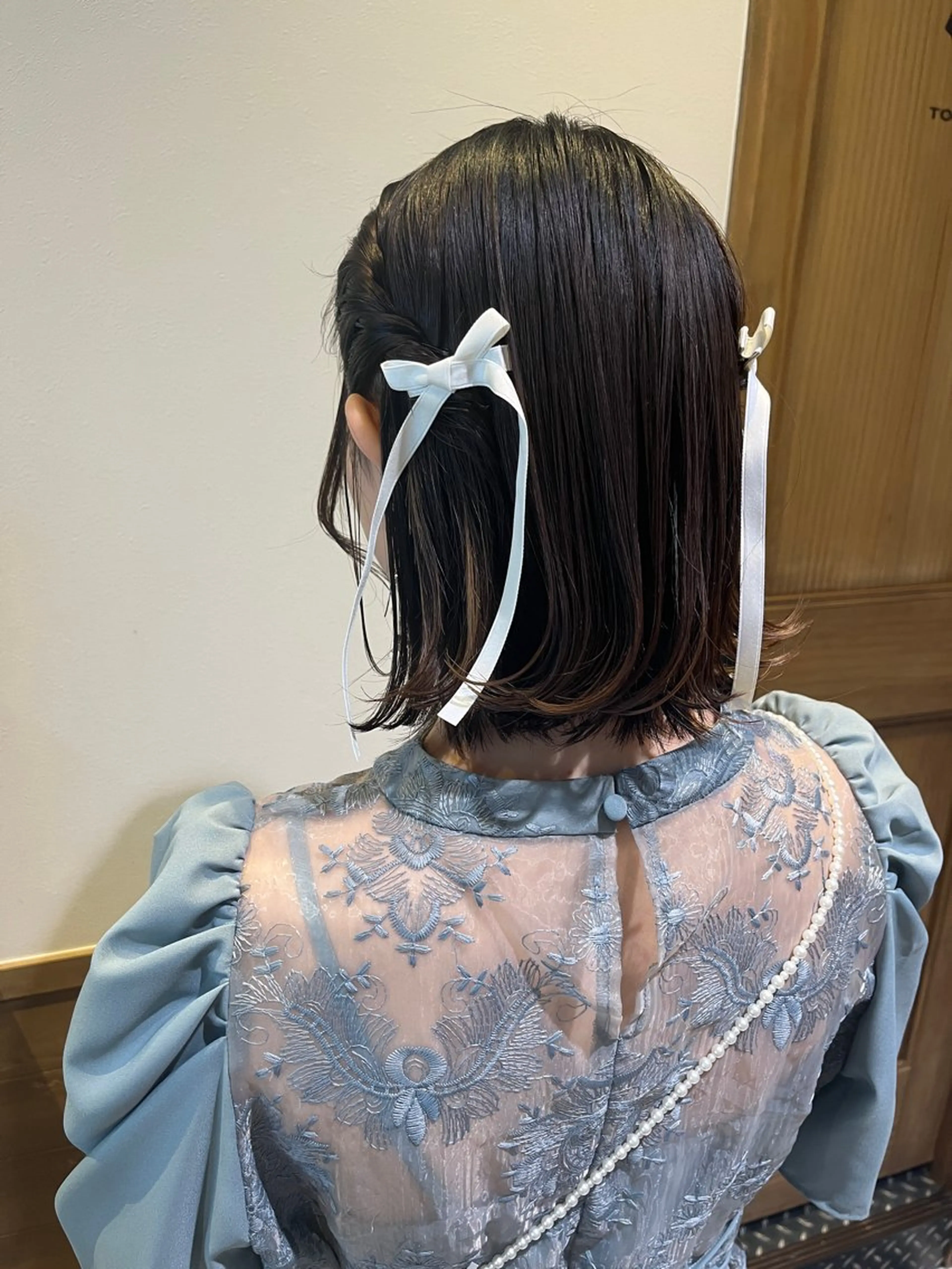 ミディアム ヘアセット ❁ヘアメ❁ YUMI ❁ゆみ❁横浜桜木町のヘアスタイル