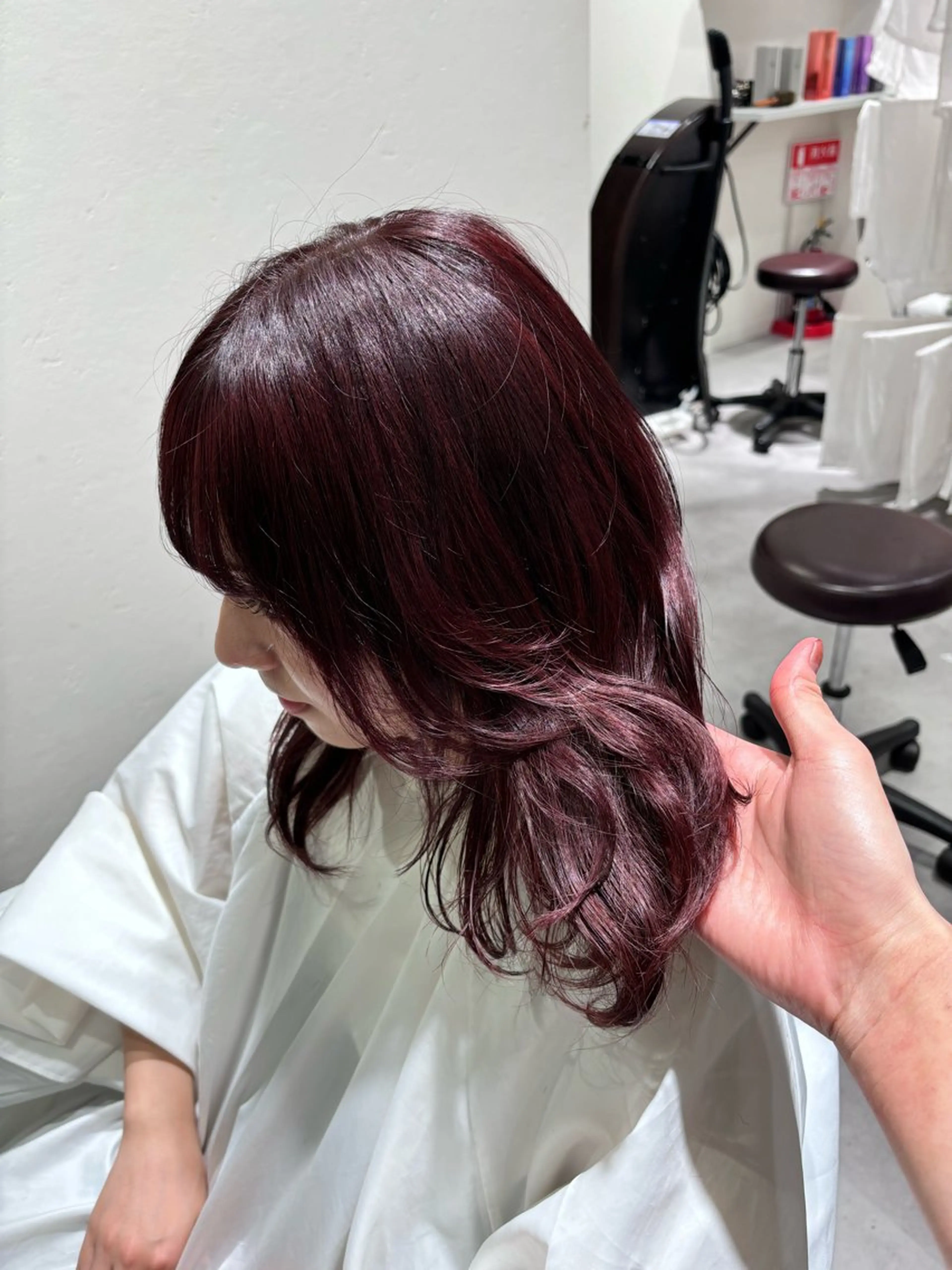 カラー ブリーチ メンズカット・パーマ 募集中⭐️/吉川のヘアスタイル