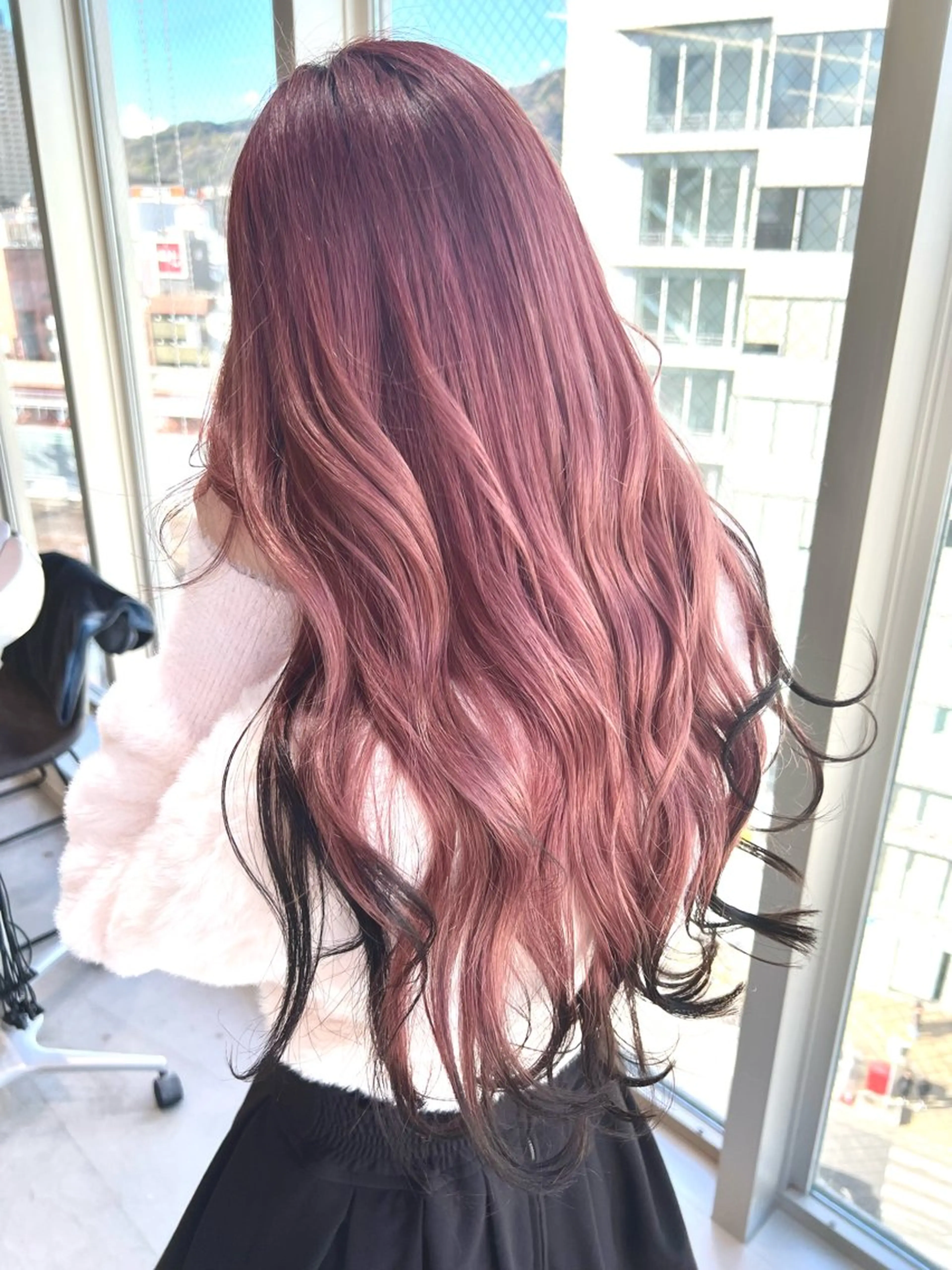 ロング ヘアカラー 【副店長】DAYS 2nd 久木山湧也のヘアスタイル