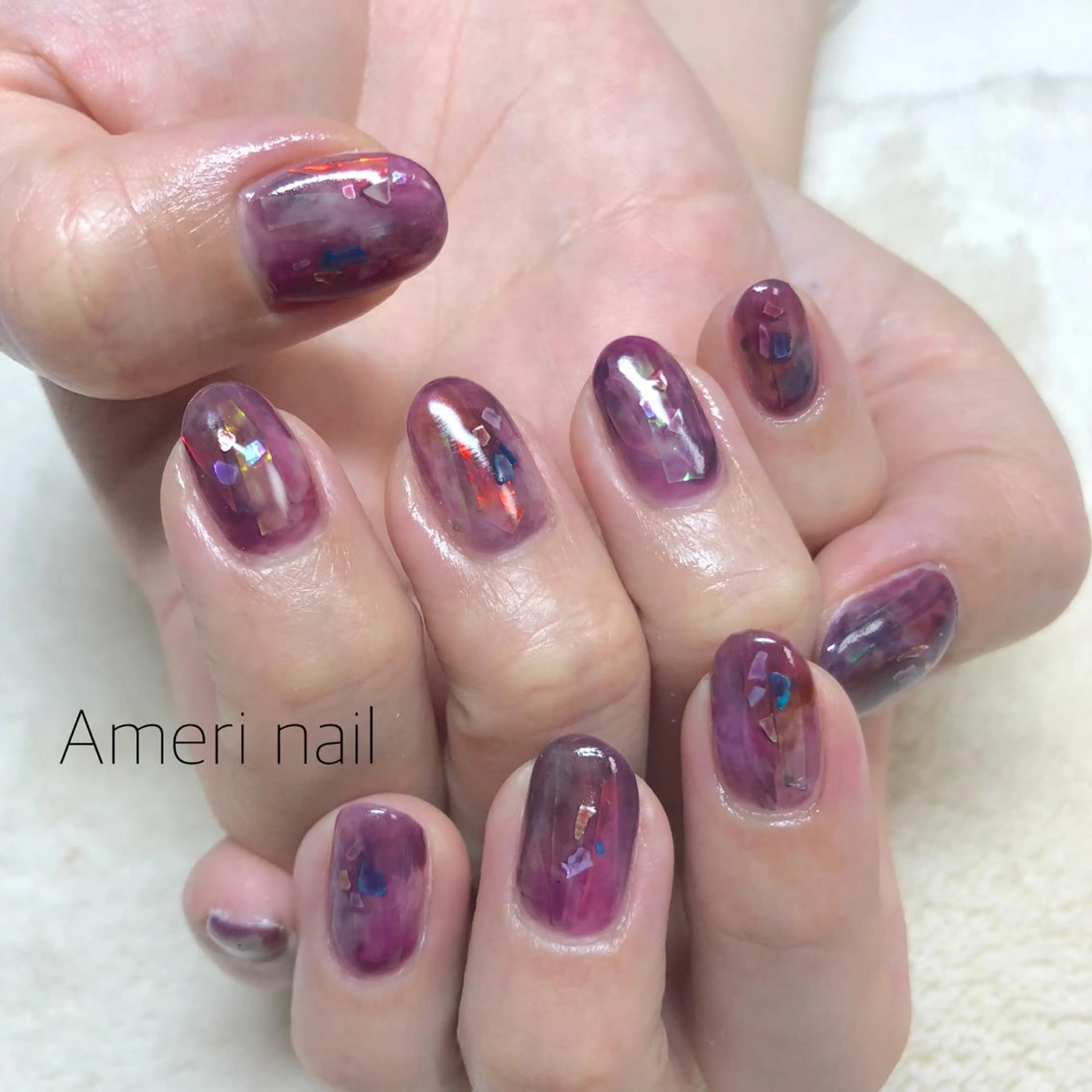 ネイル ハンドネイル Ameri nail /UKIのネイルデザイン