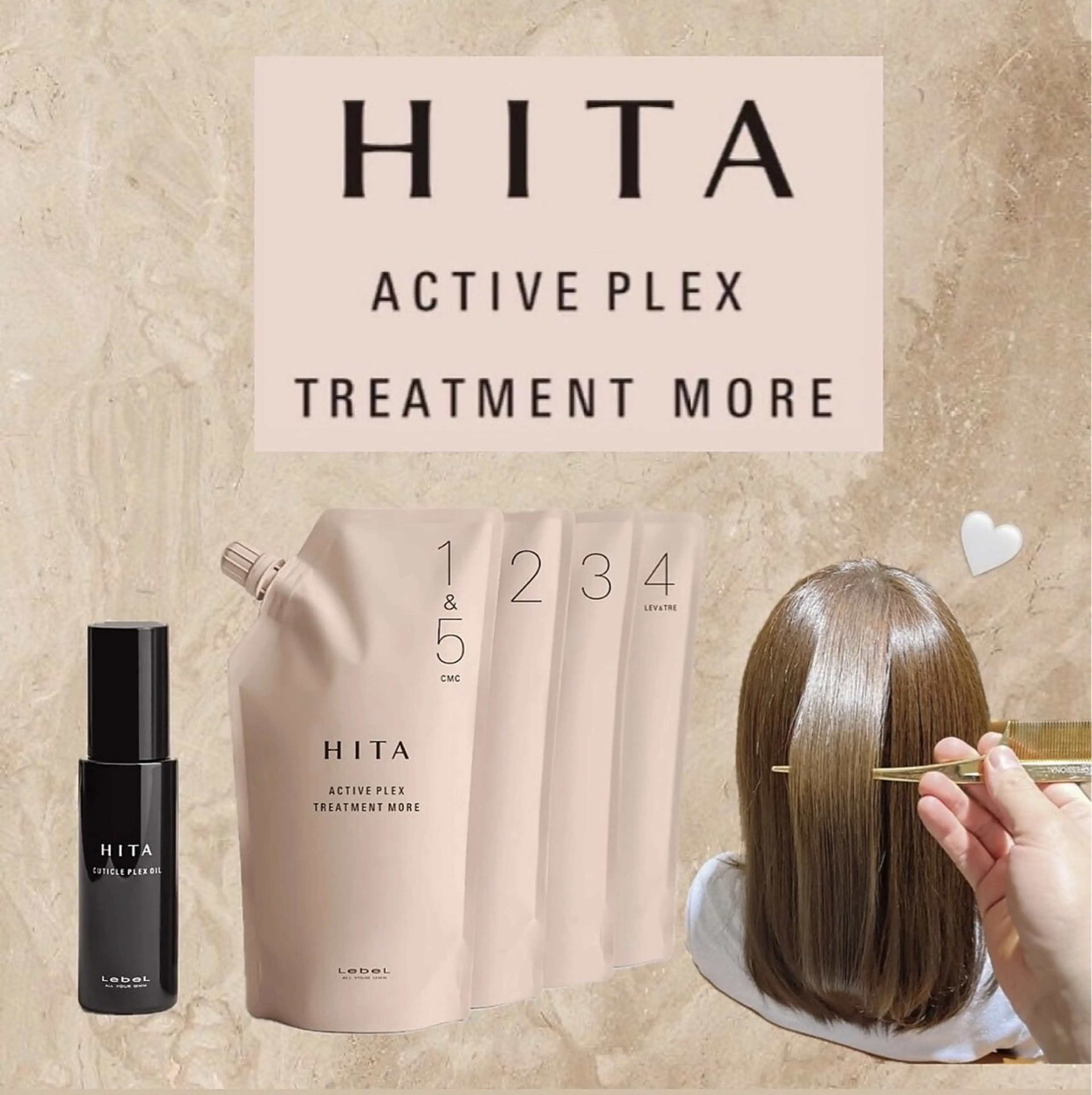 セミロング カット トリートメント 艶髪／透け感カラー ／ＲＹＯのヘアスタイル