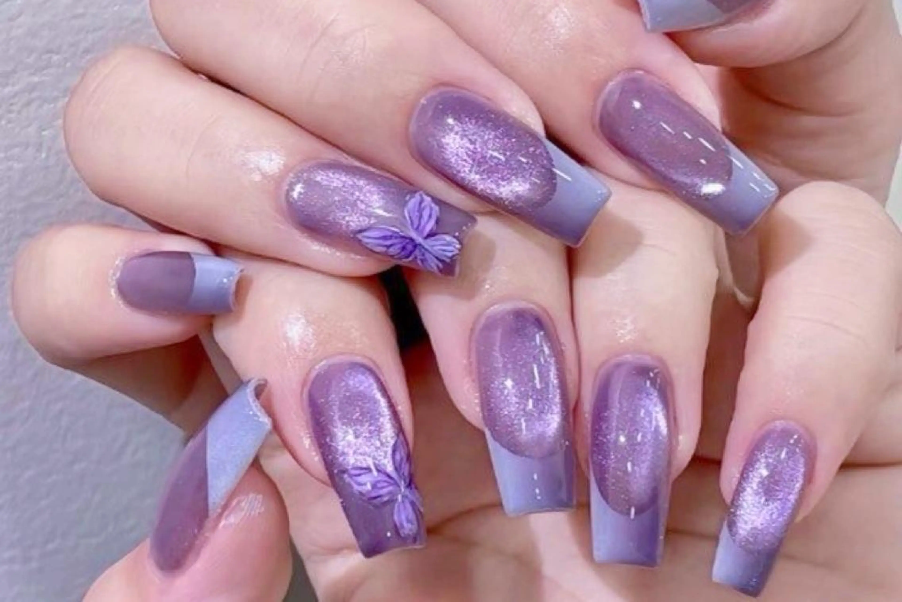 ロング ハンドネイル 💅 リリアのネイルデザイン