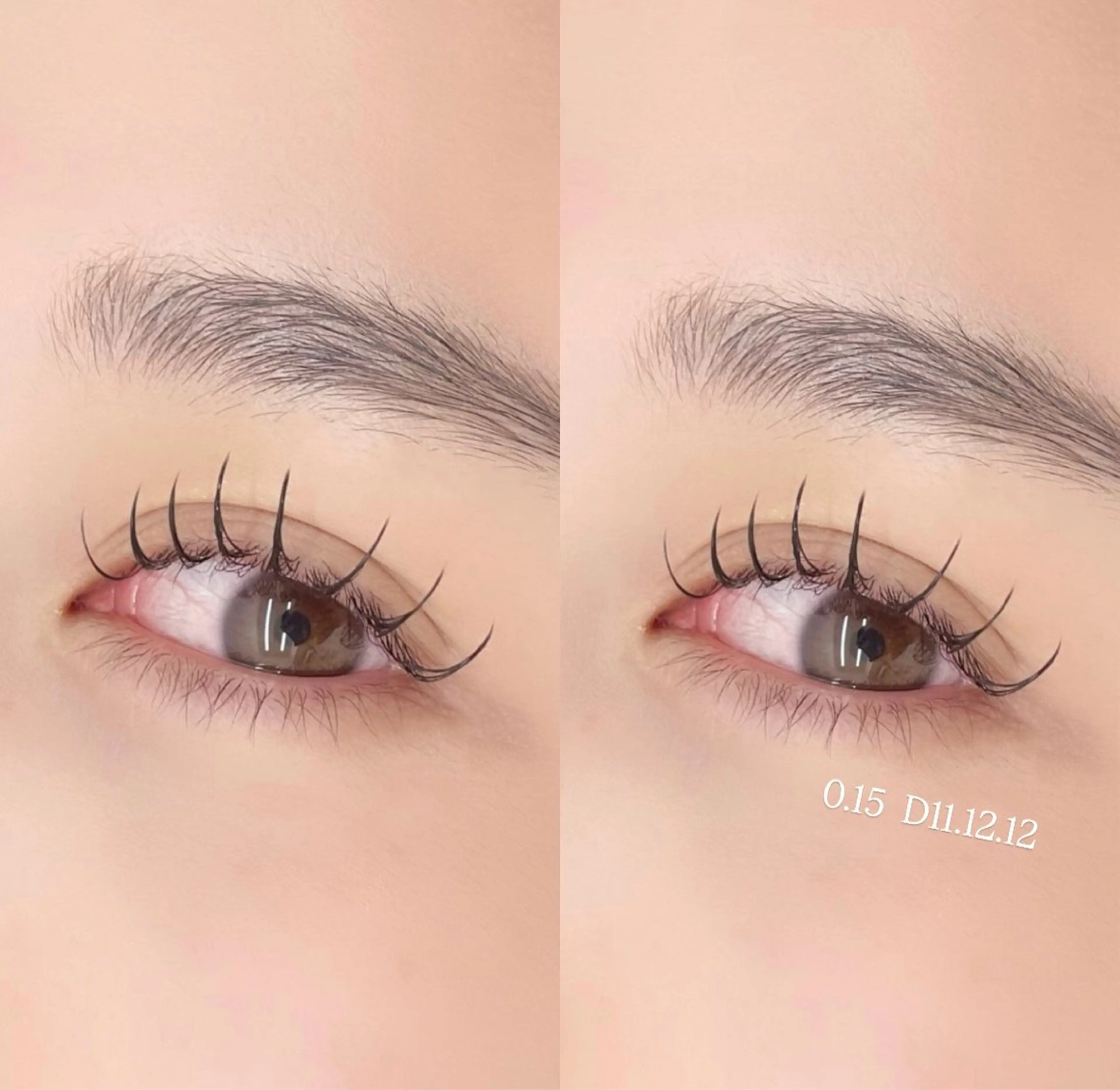 マツエク・マツパ Dカール ナチュラル Soa.⚜️ RENAのマツエク・マツパデザイン