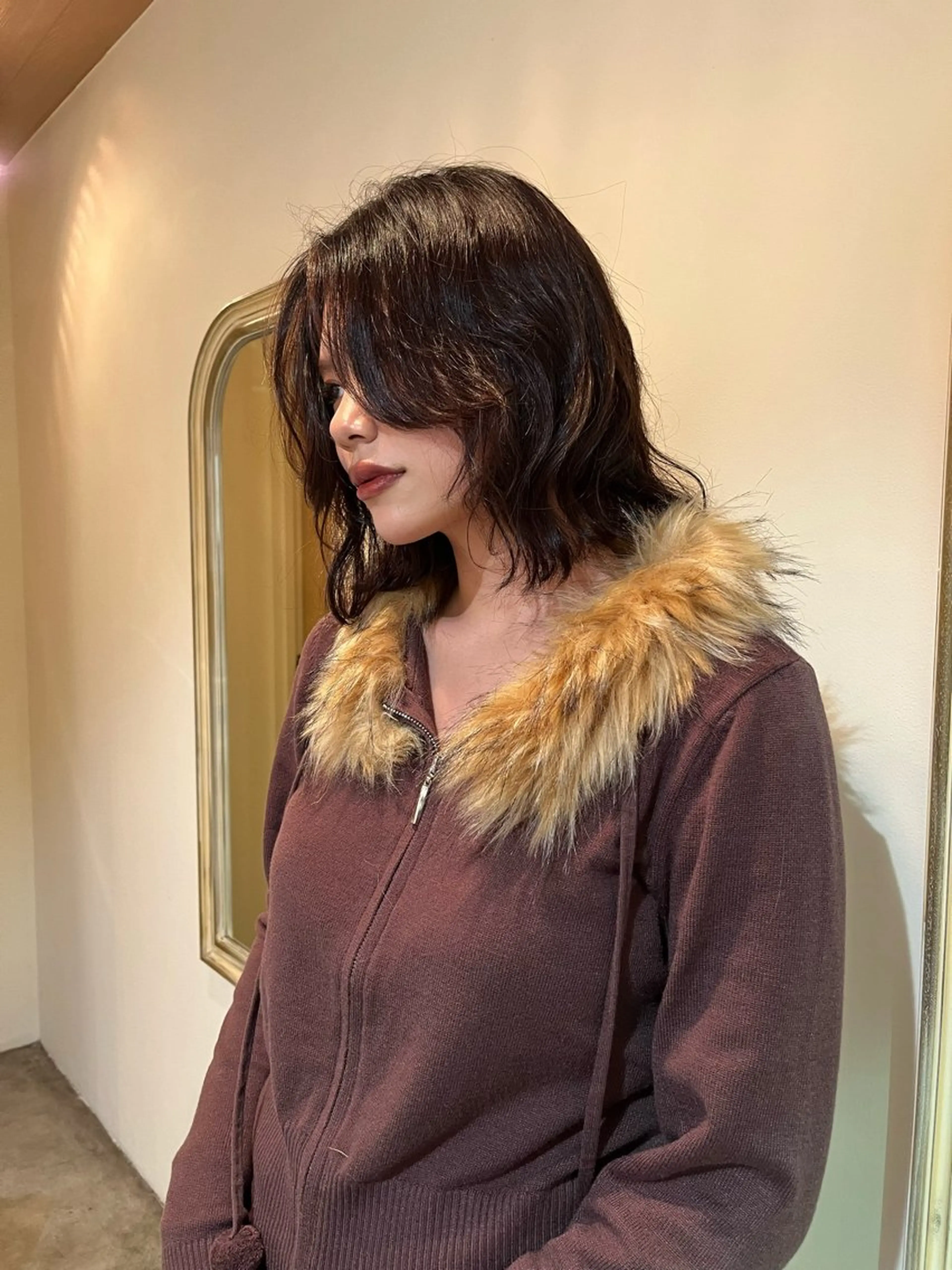 ミディアム パーマ カットモデル募集🤍 🐇anzuのヘアスタイル