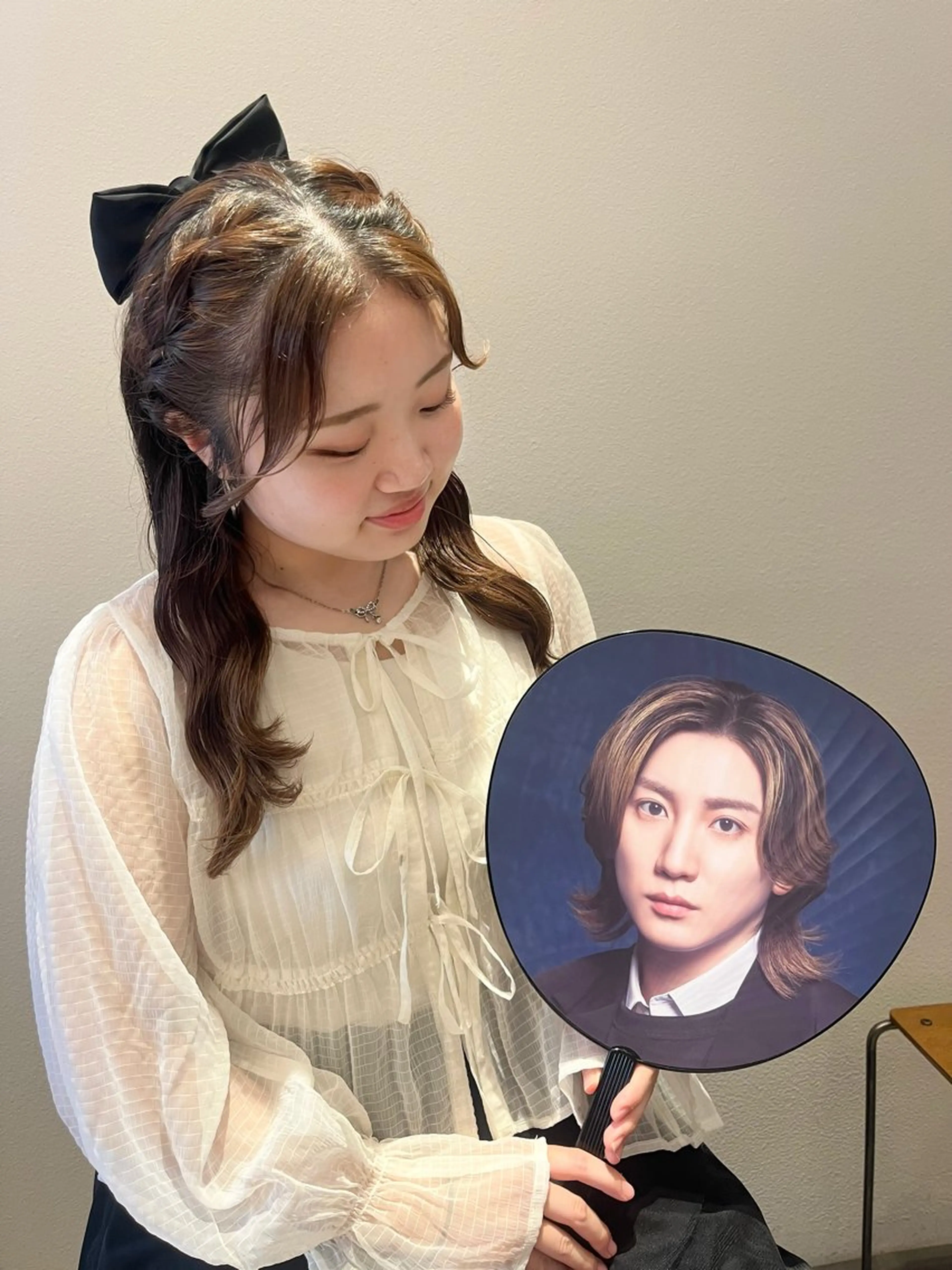 ロング ヘアアレンジ ヨシンモリ ヘアセット 顔周り/ガーリー /ヘアメ/あつはのヘアスタイル