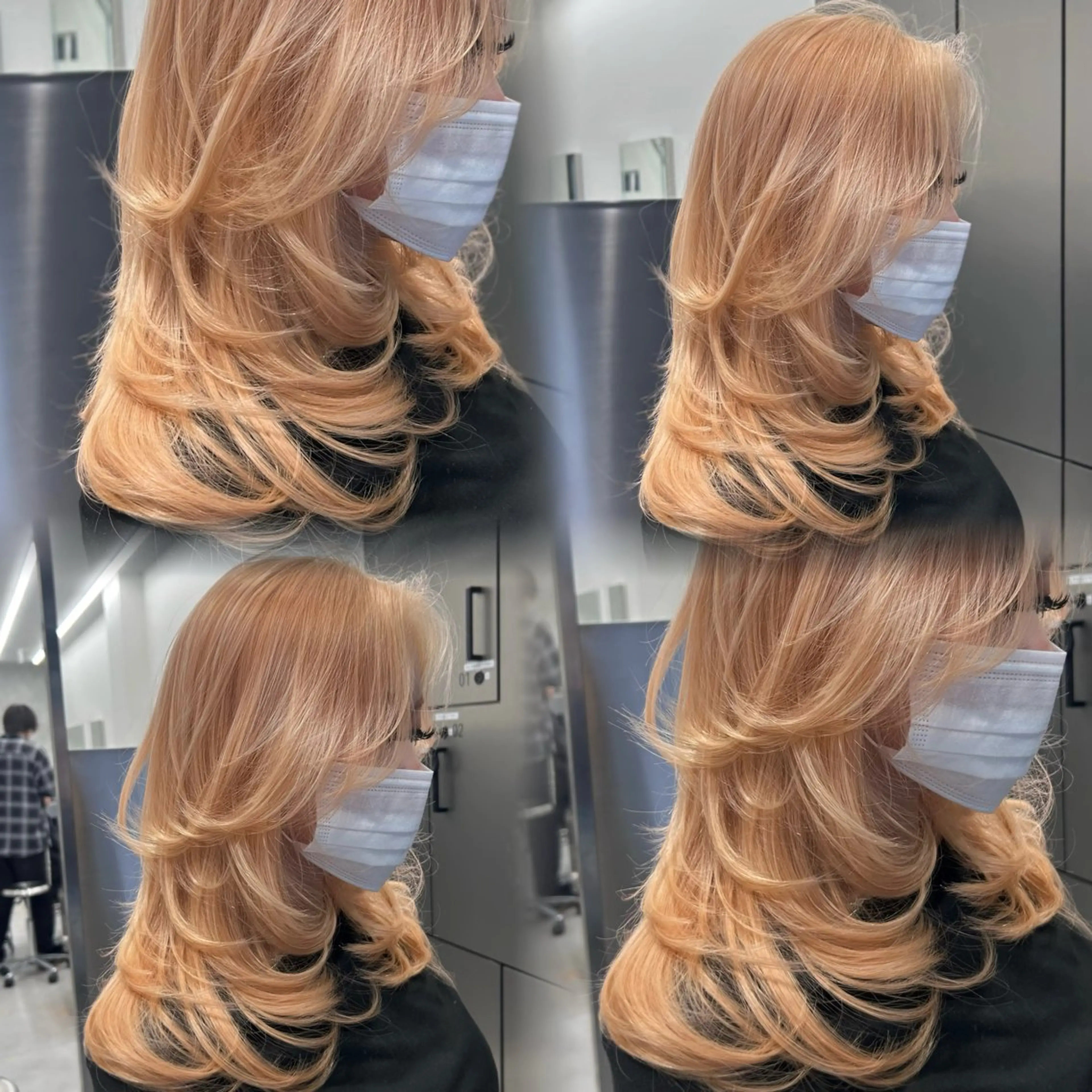 ロング レイヤーカット ヘアカラー 大人レイヤー/艶美髪 🇺🇸TOMONAのヘアスタイル