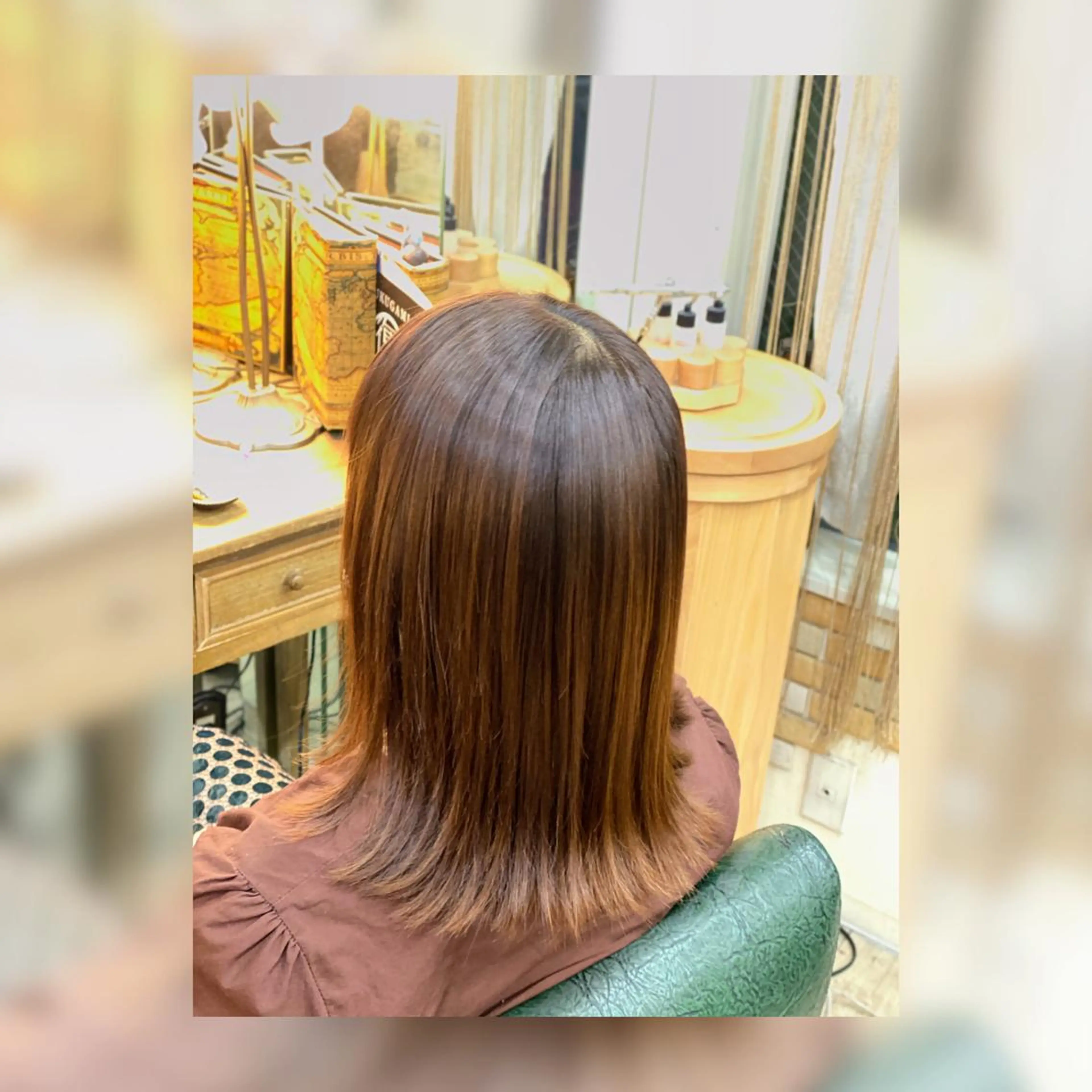 ミディアム トリートメント 酸熱トリートメント 髪質改善/縮毛矯正 艶髪🔥高杉のヘアスタイル