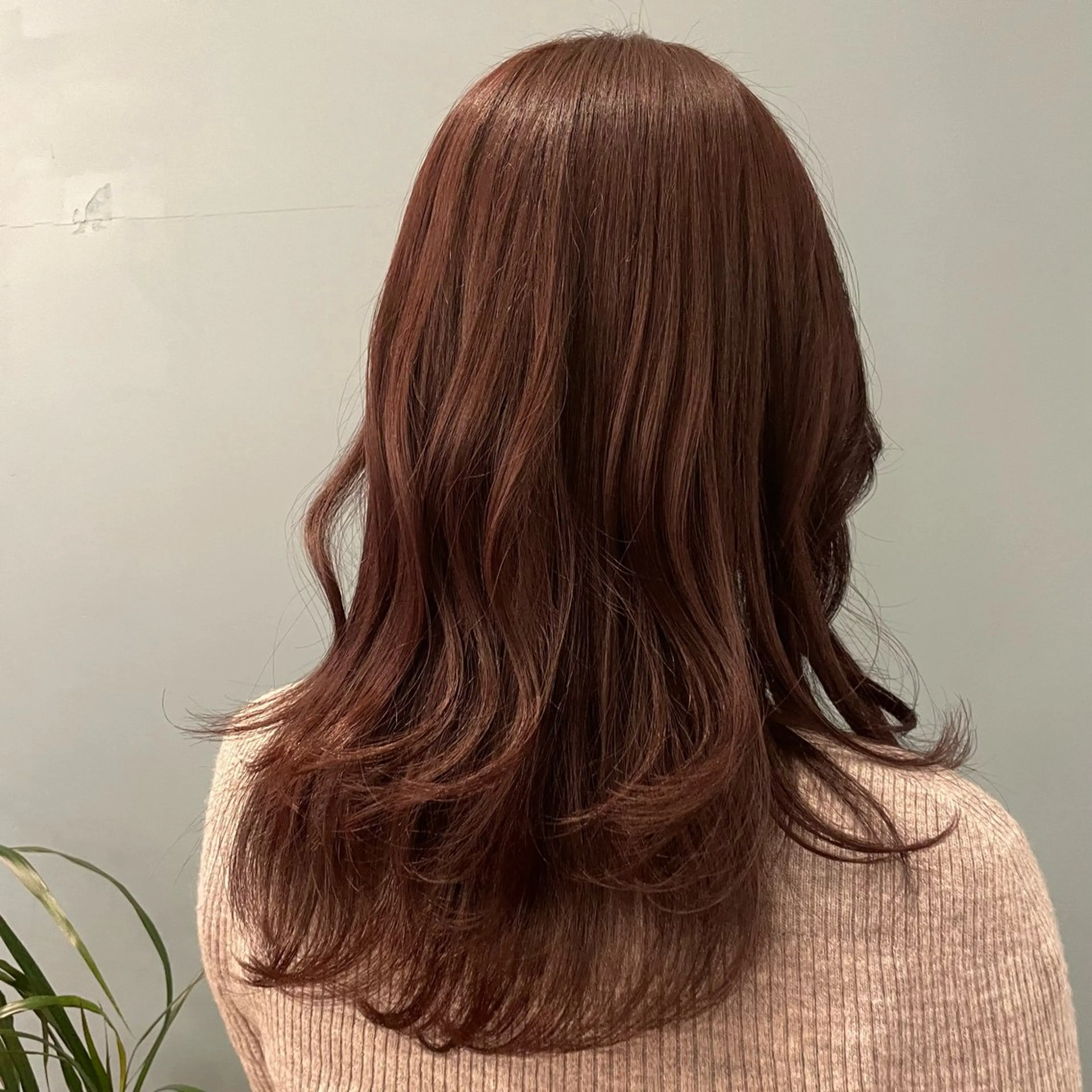 セミロング カラー 💎久米川 東村山 BASSAサトウ💎のヘアスタイル