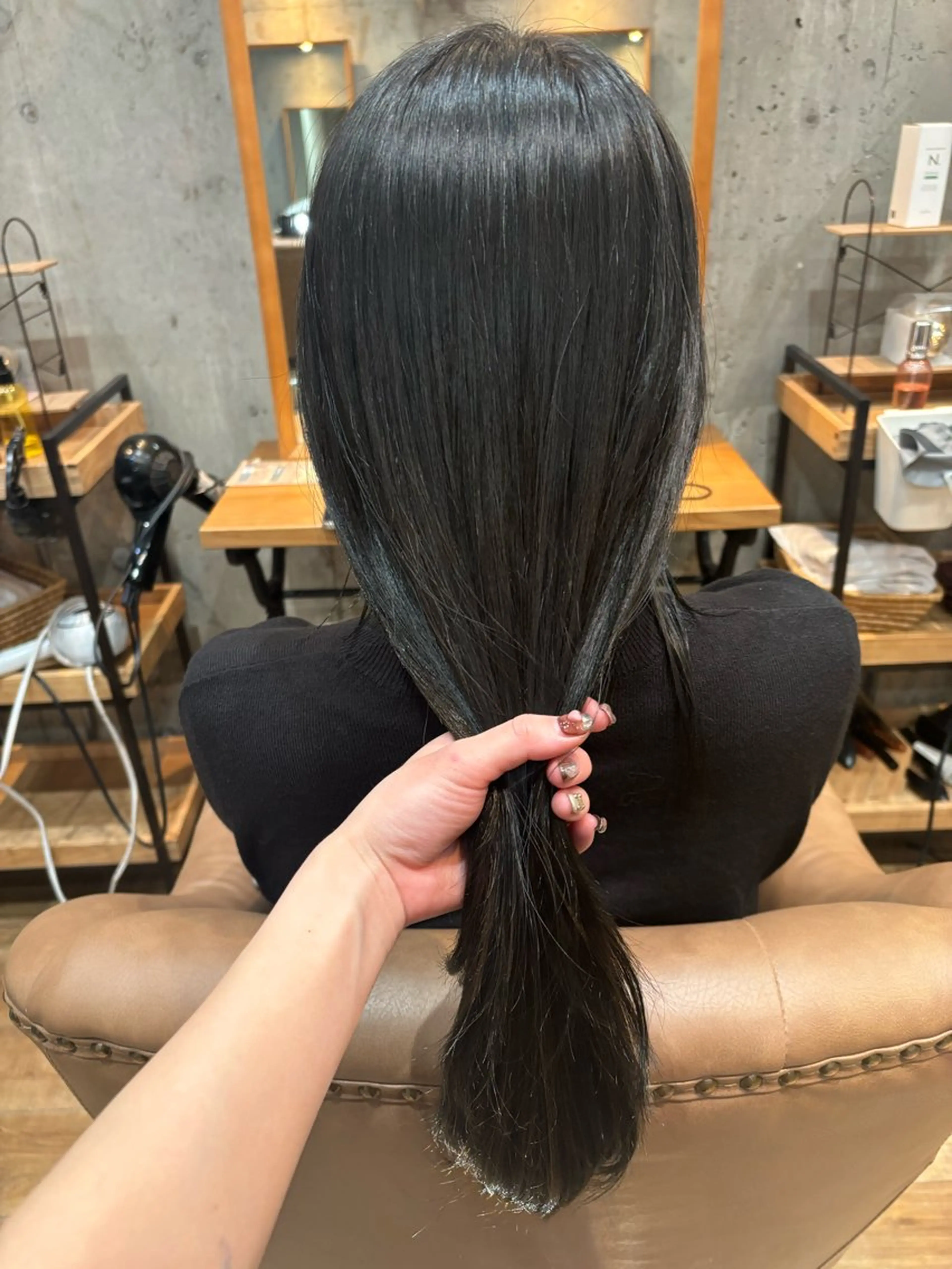 ロング カット ヘアカラー トリートメント ♡ FUU♡のヘアスタイル