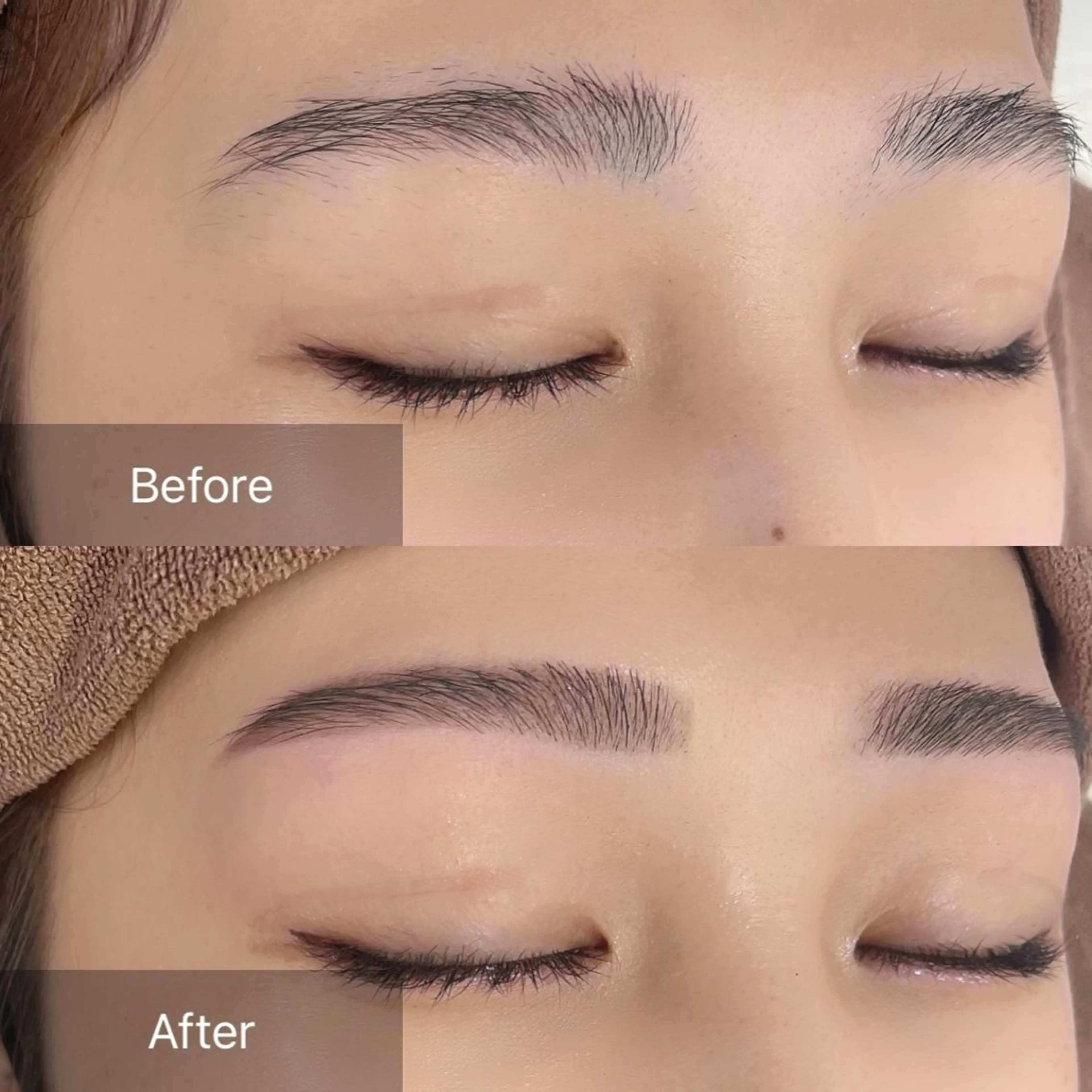 パーマ メンズ アイブロウ BEIGE 金山 🌹RUKAのマツエク・マツパデザイン