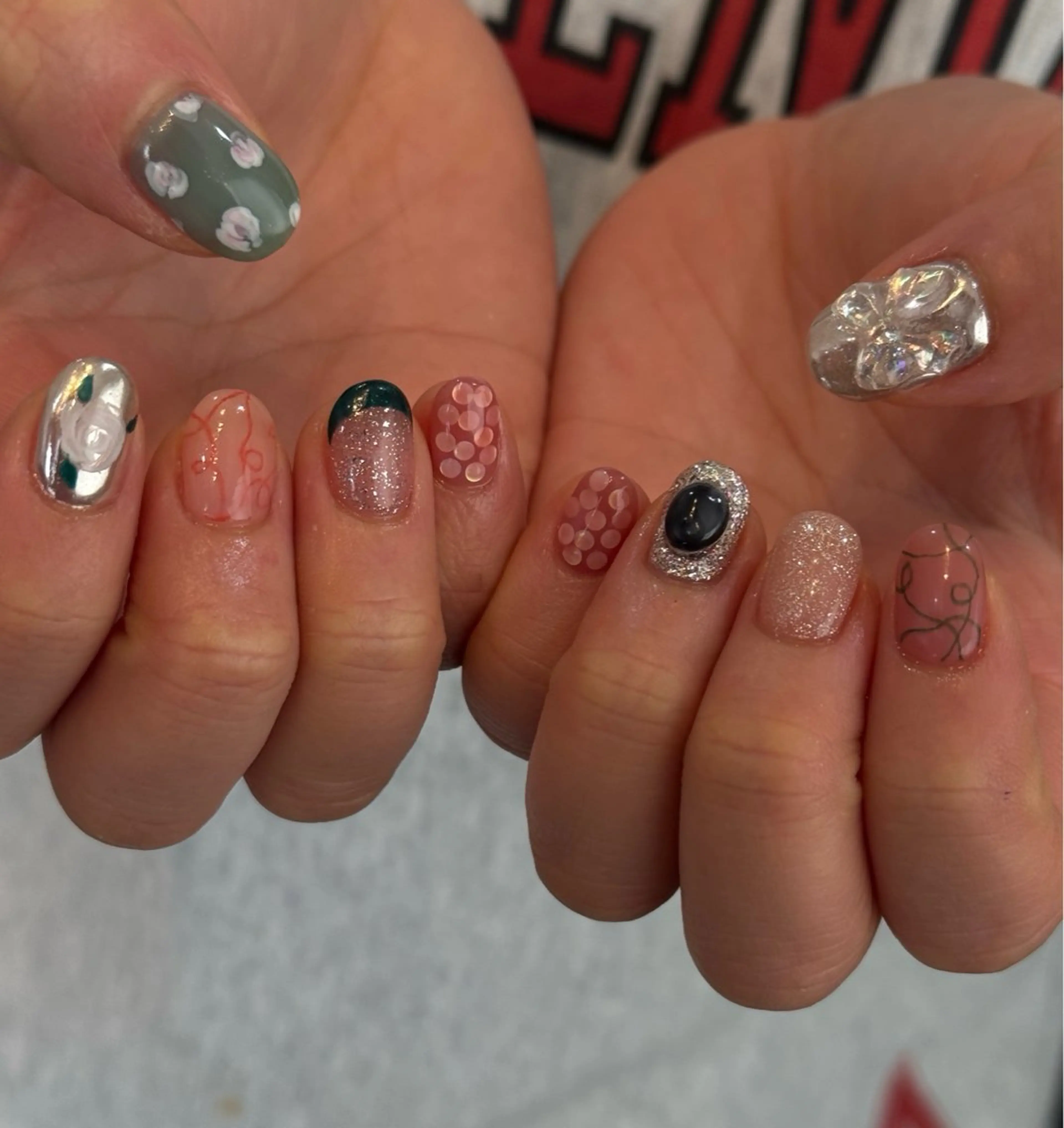 ネイル ニュアンスネイル ハンドネイル Blé nailのネイルデザイン