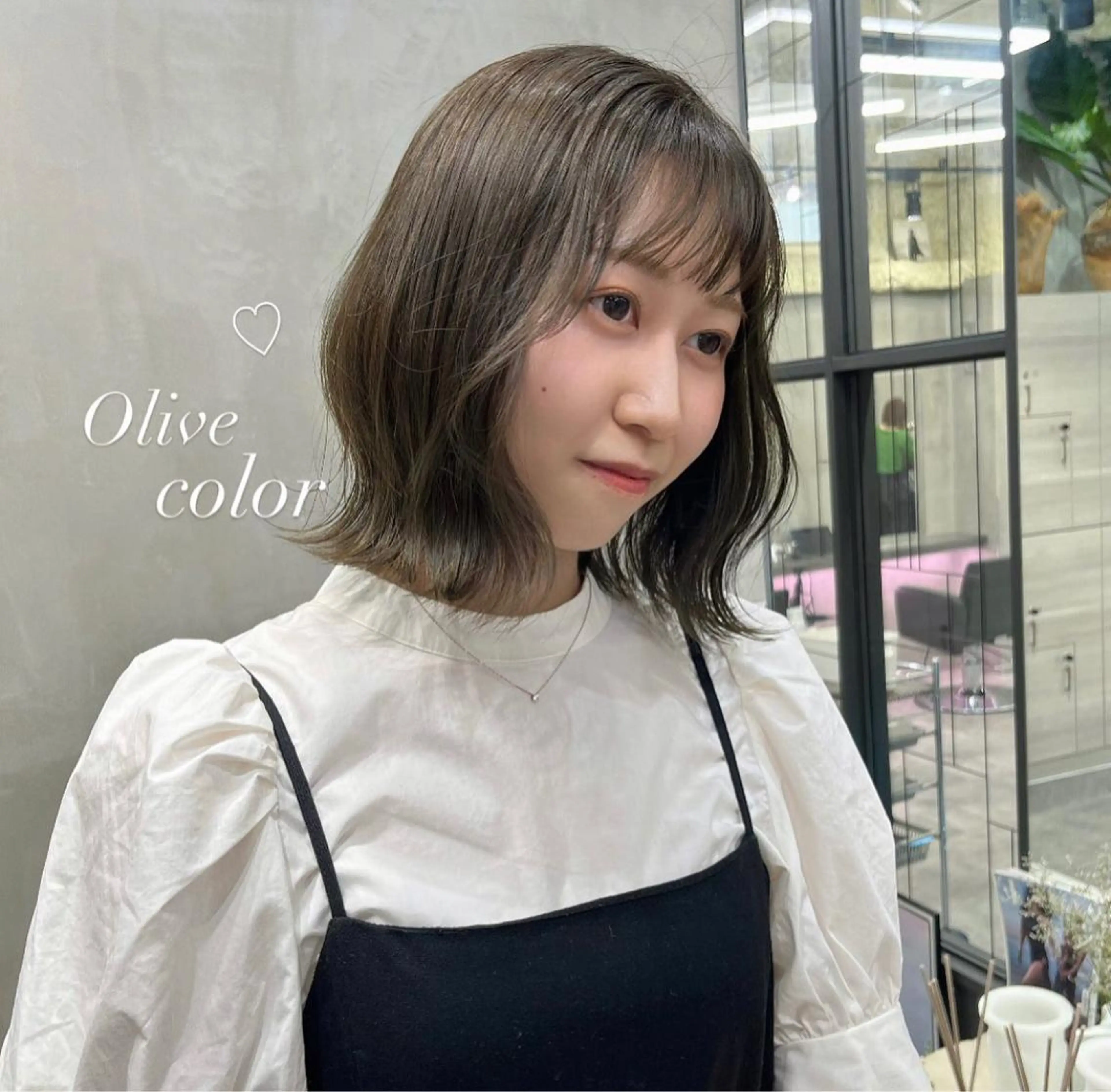 カット+髪質改善トリートメントの写真