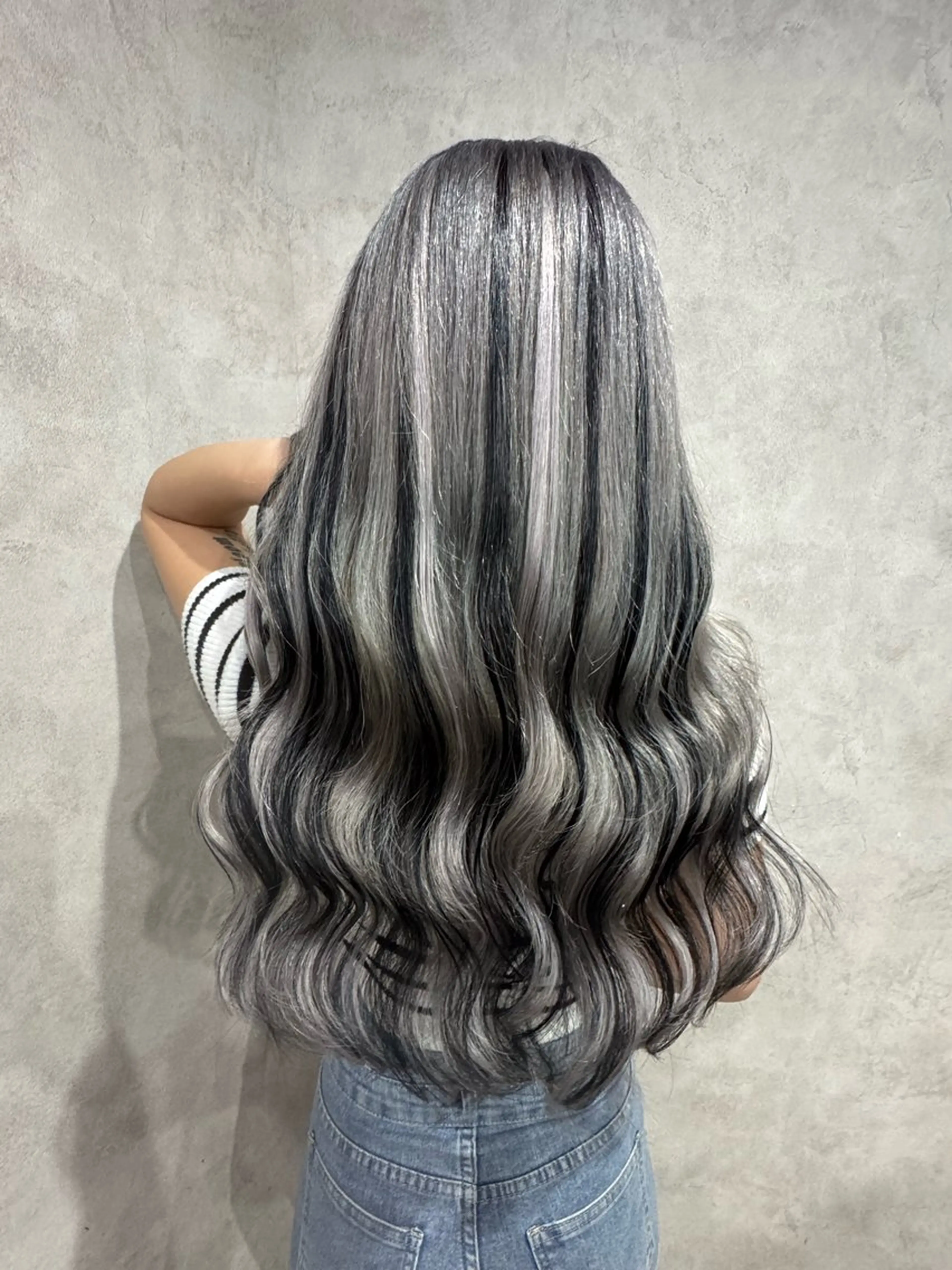 ロング エクステ lisa  ︎︎のヘアスタイル