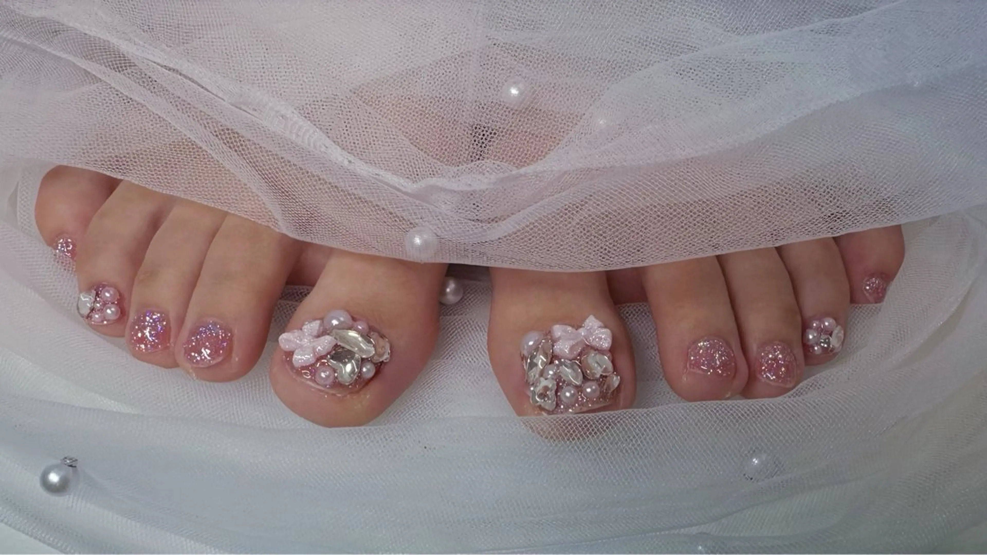 【フット】2本アートの写真