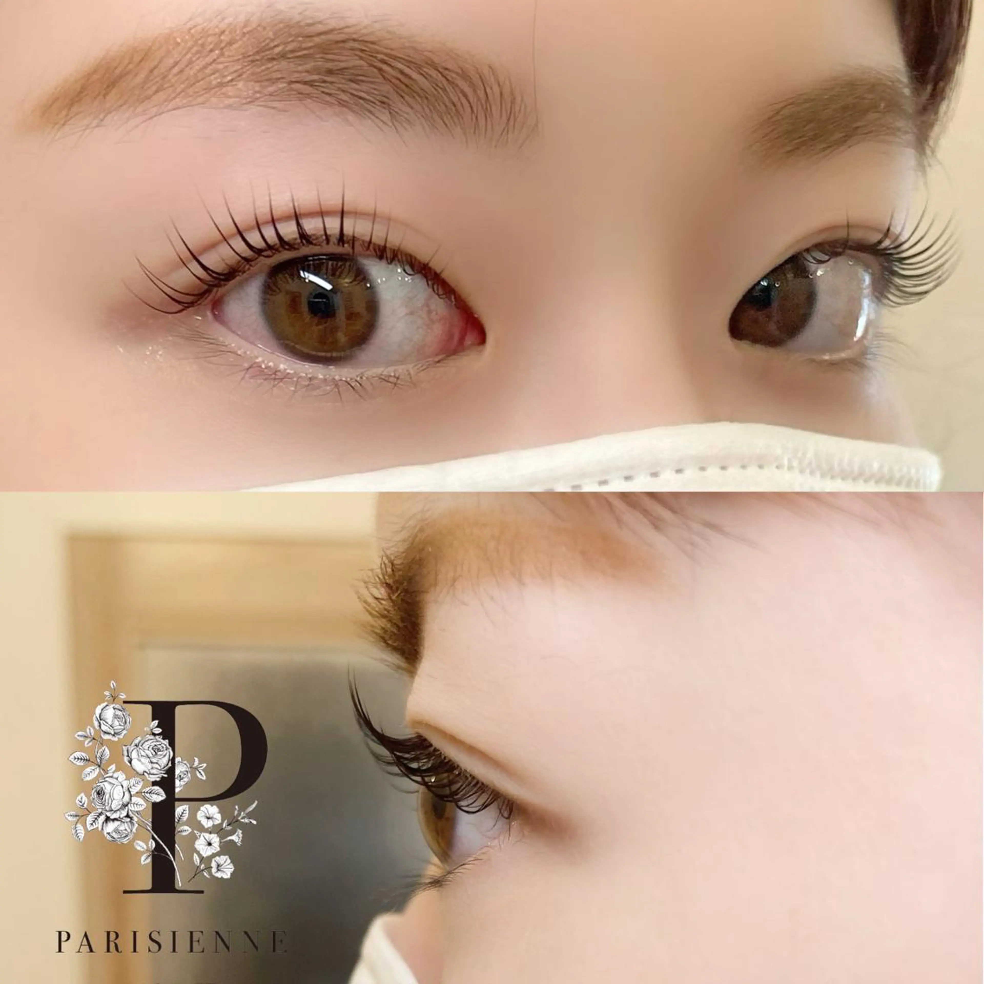 マツエク・マツパ パリジェンヌラッシュリフト 泉頭 妃咲のマツエク・マツパデザイン