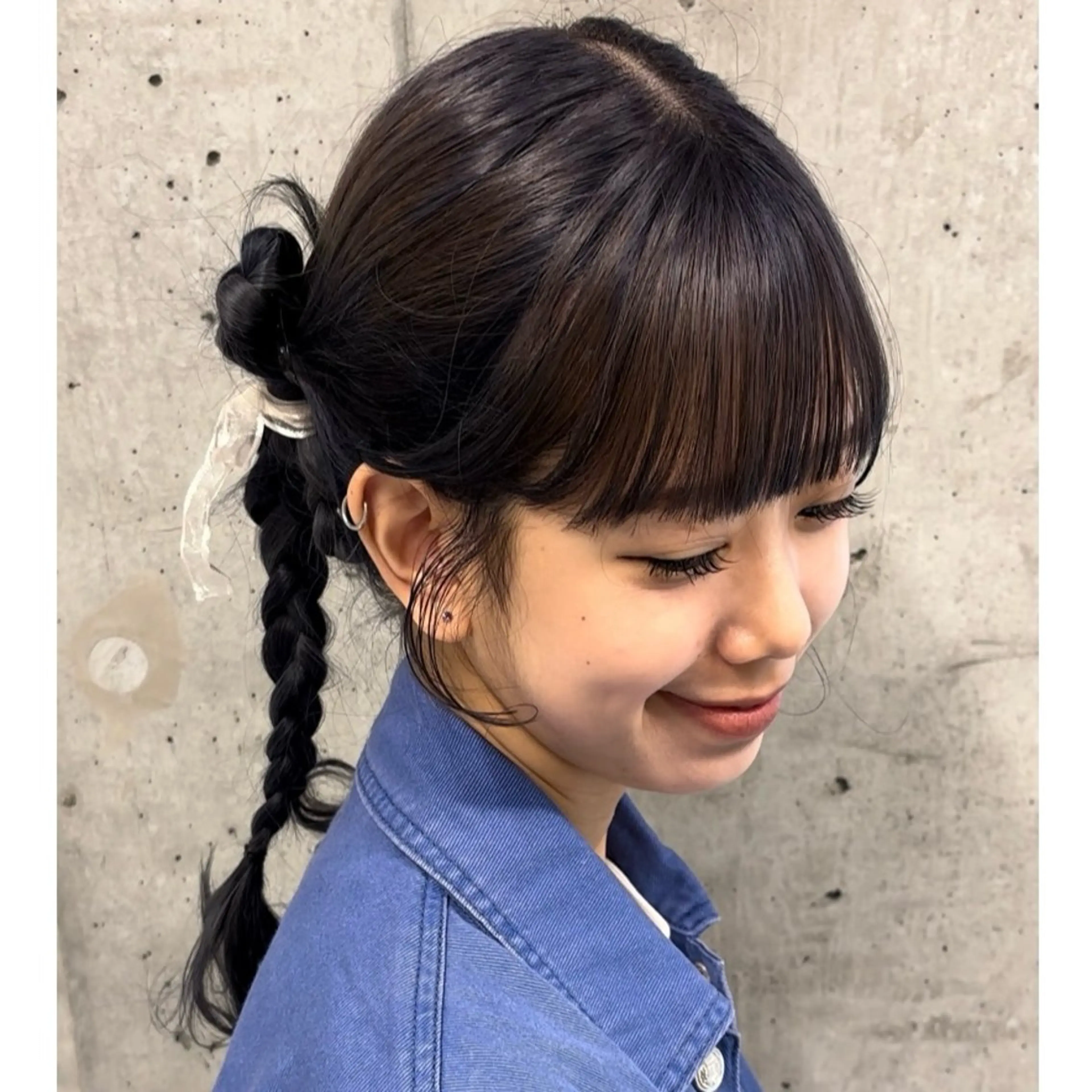 ヘアアレンジ RENA/艶カラー /アレンジ/髪質改善のヘアスタイル