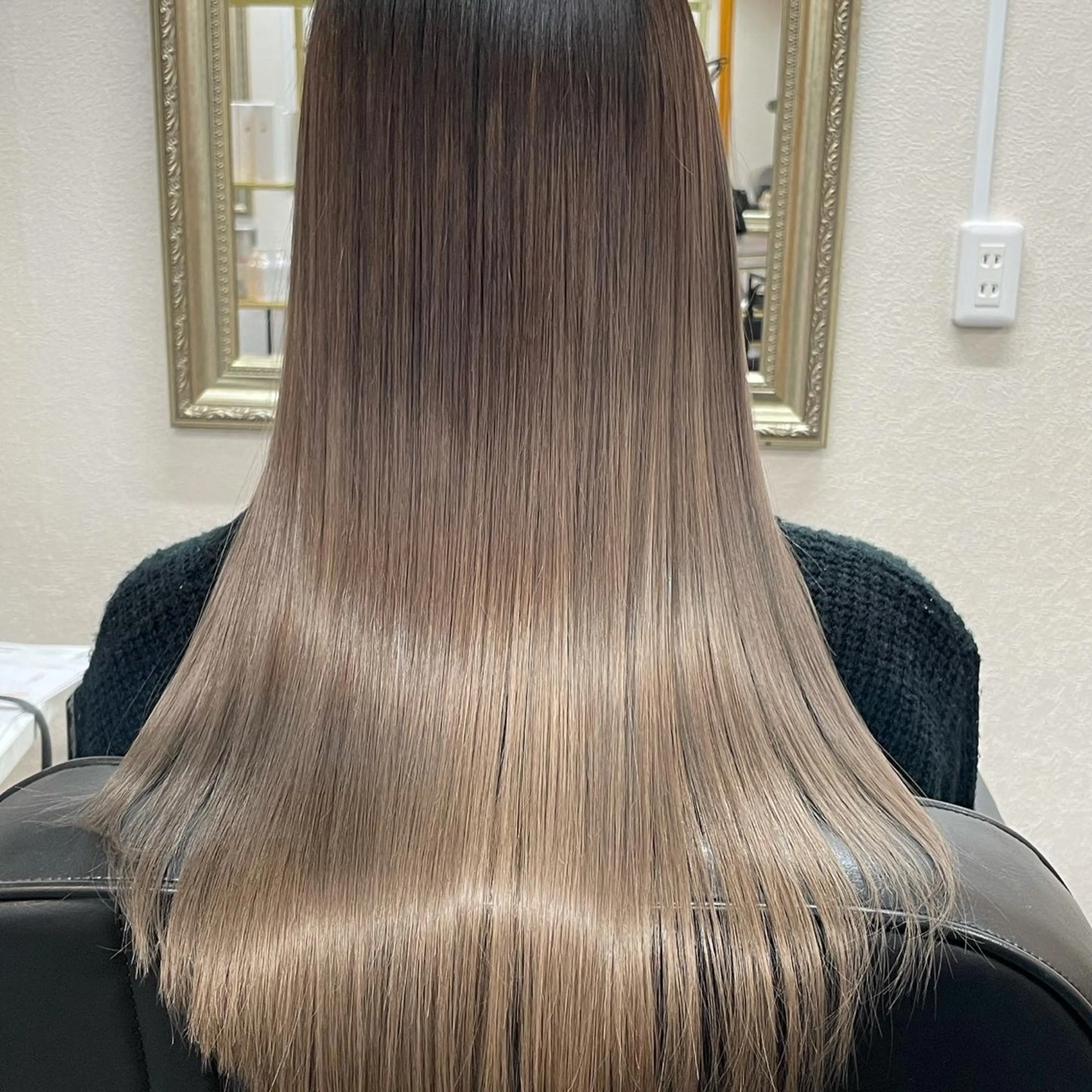 カット＋縮毛矯正の写真