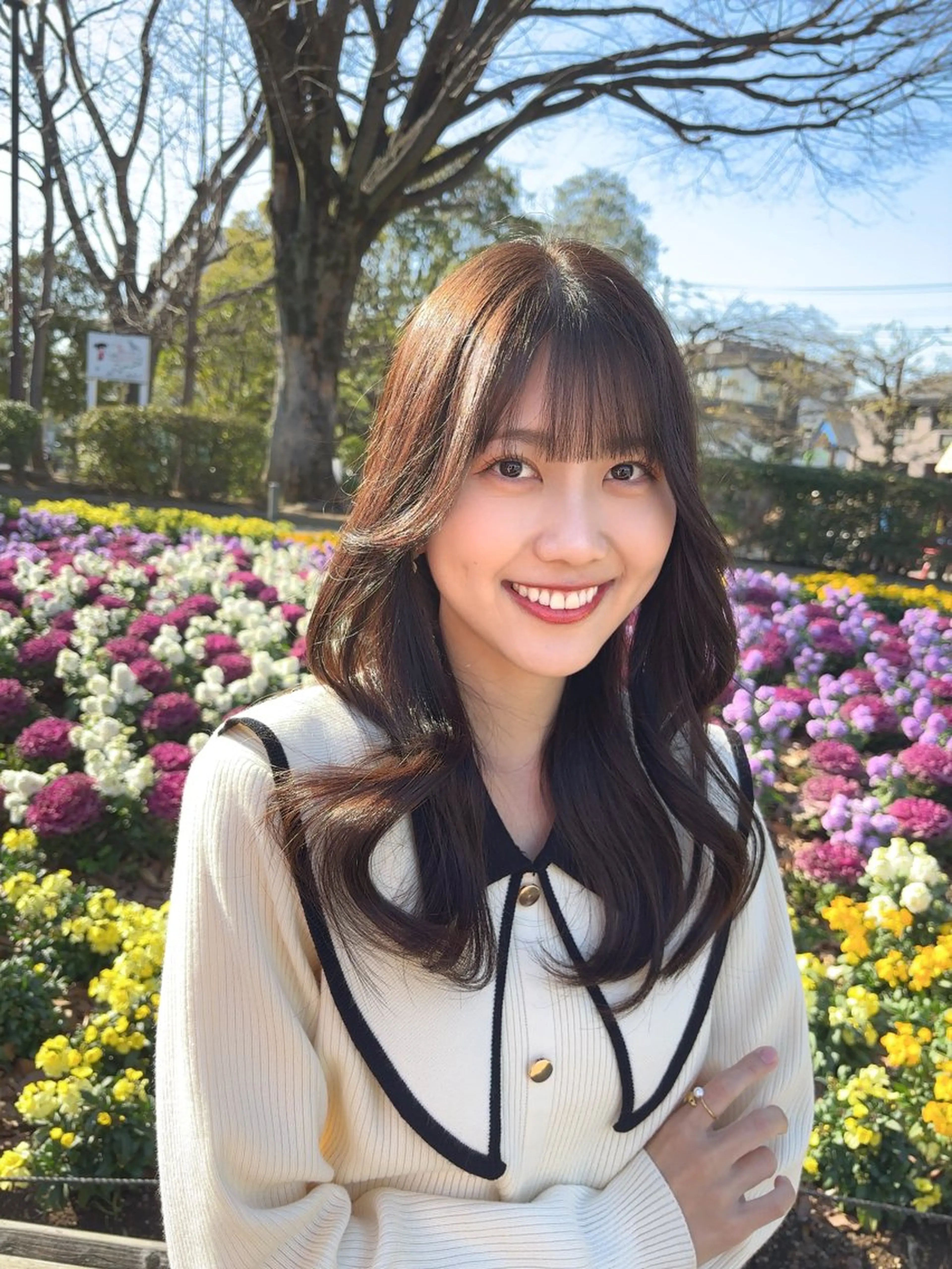 ロング カット ヘアカラー トリートメント ヘアセット cocoa船橋🦄 chinamiのヘアスタイル