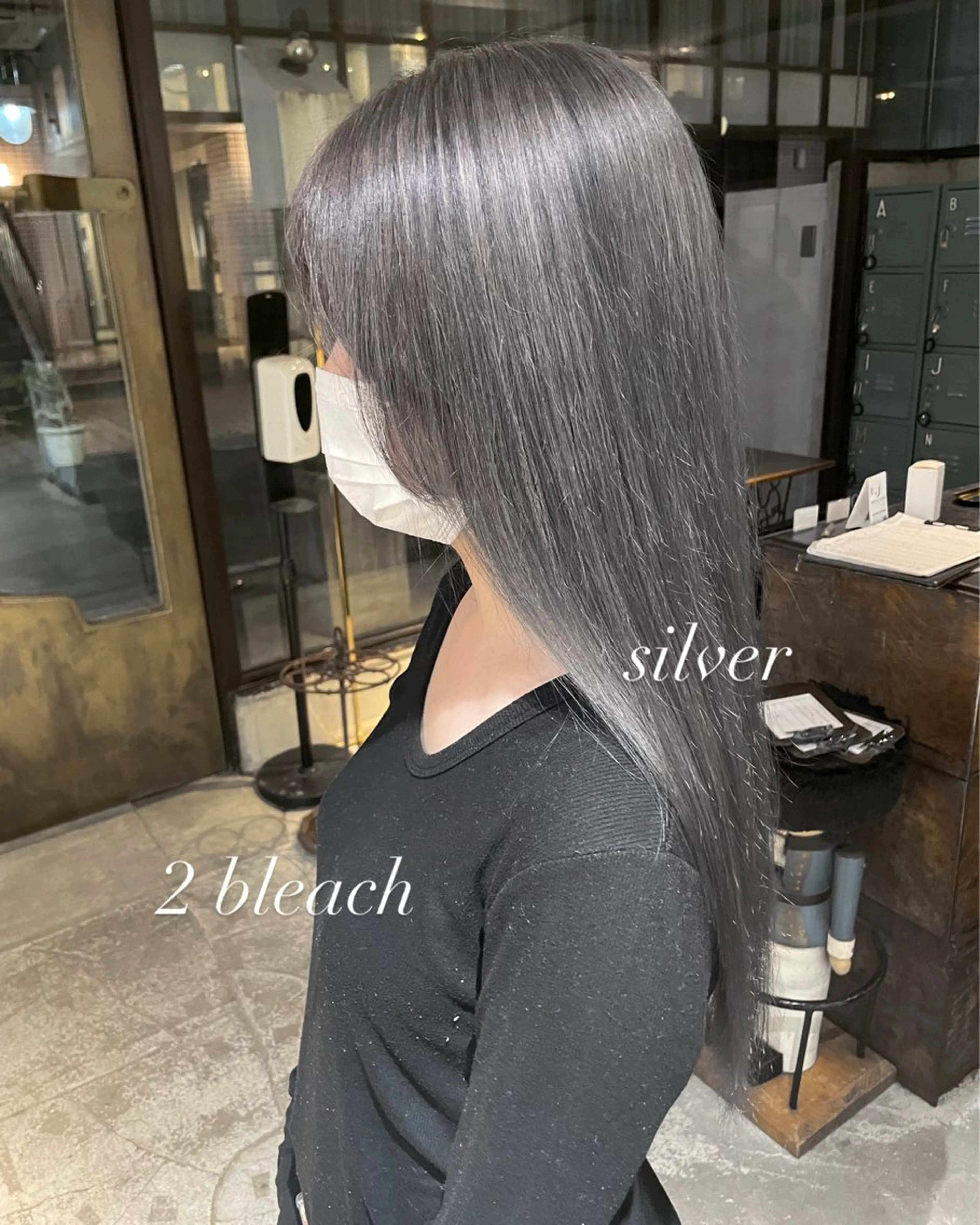 セミロング カラー ヘアアレンジ ヘアカラー トリートメント ヘッドスパ ヘアセット 美髪/透明感/レイヤ ーTATSUKI☘️のヘアスタイル