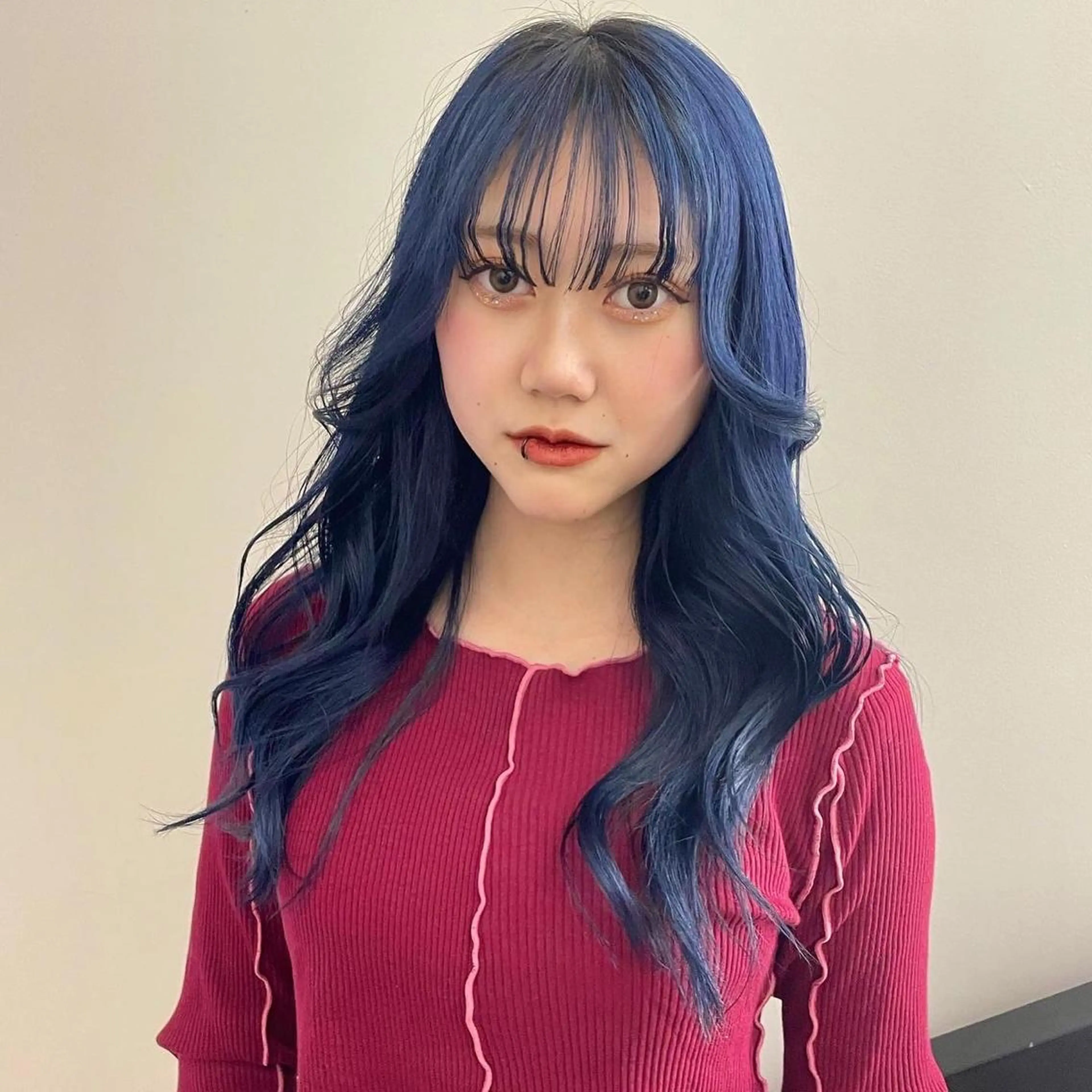 ロング カラー ヘアカラー hair&nail ☯️アイリ☯️のネイルデザイン