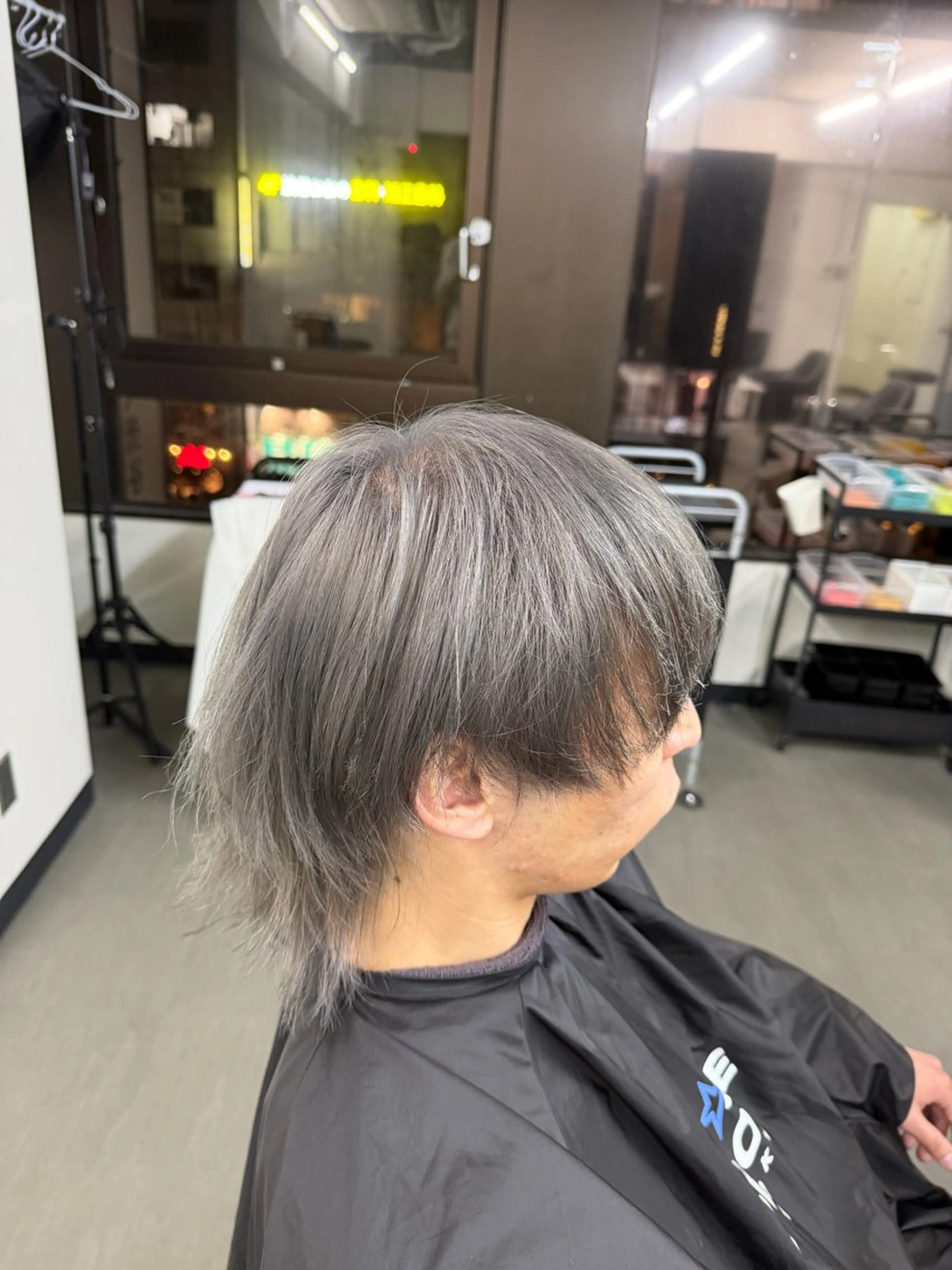 カラー メンズ 渋谷／ブリーチ／ カラーモデル／はるとのヘアスタイル