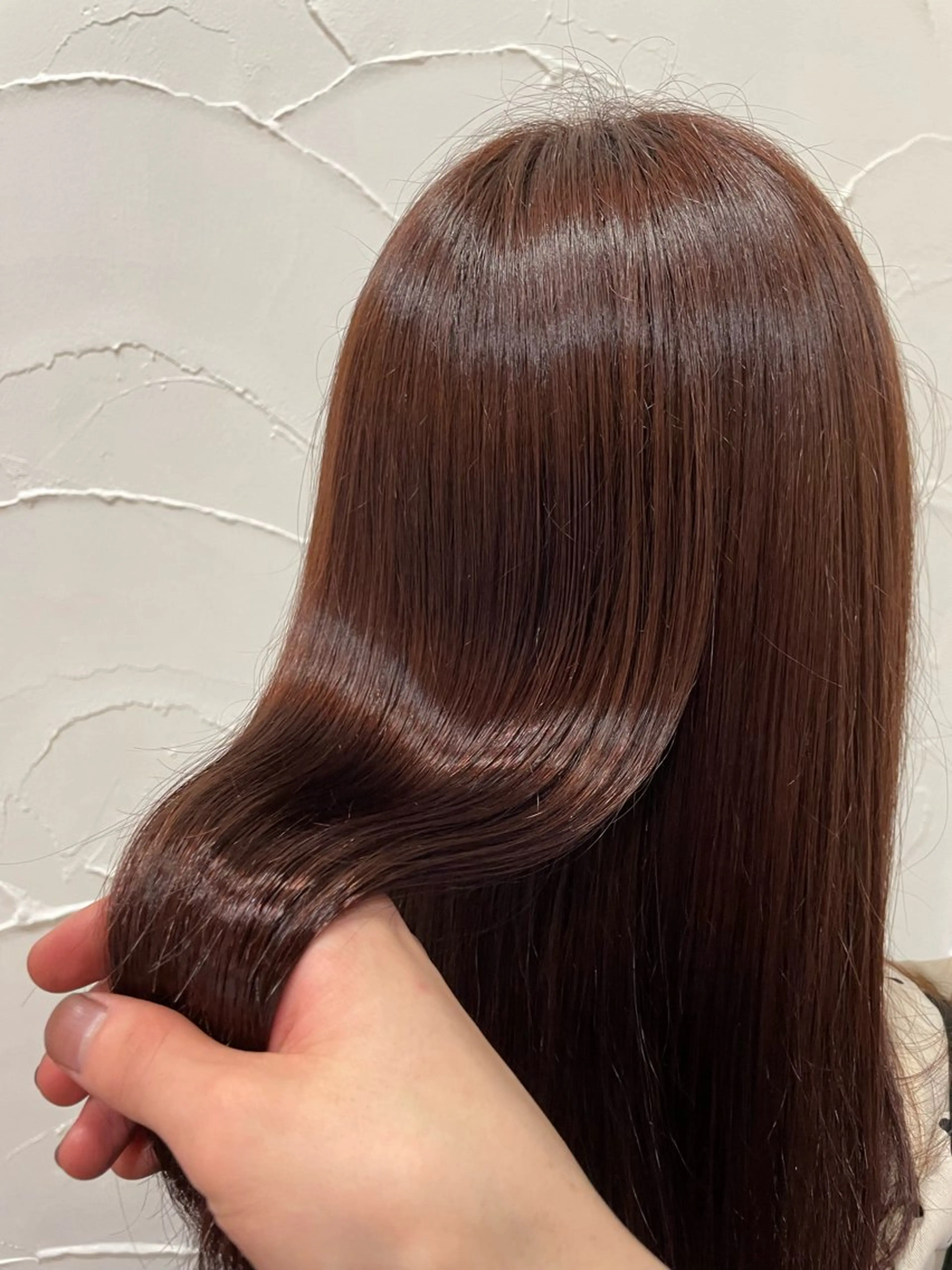 ロング カラー パーマ 《髪質改善 UN BLEACH》のヘアスタイル