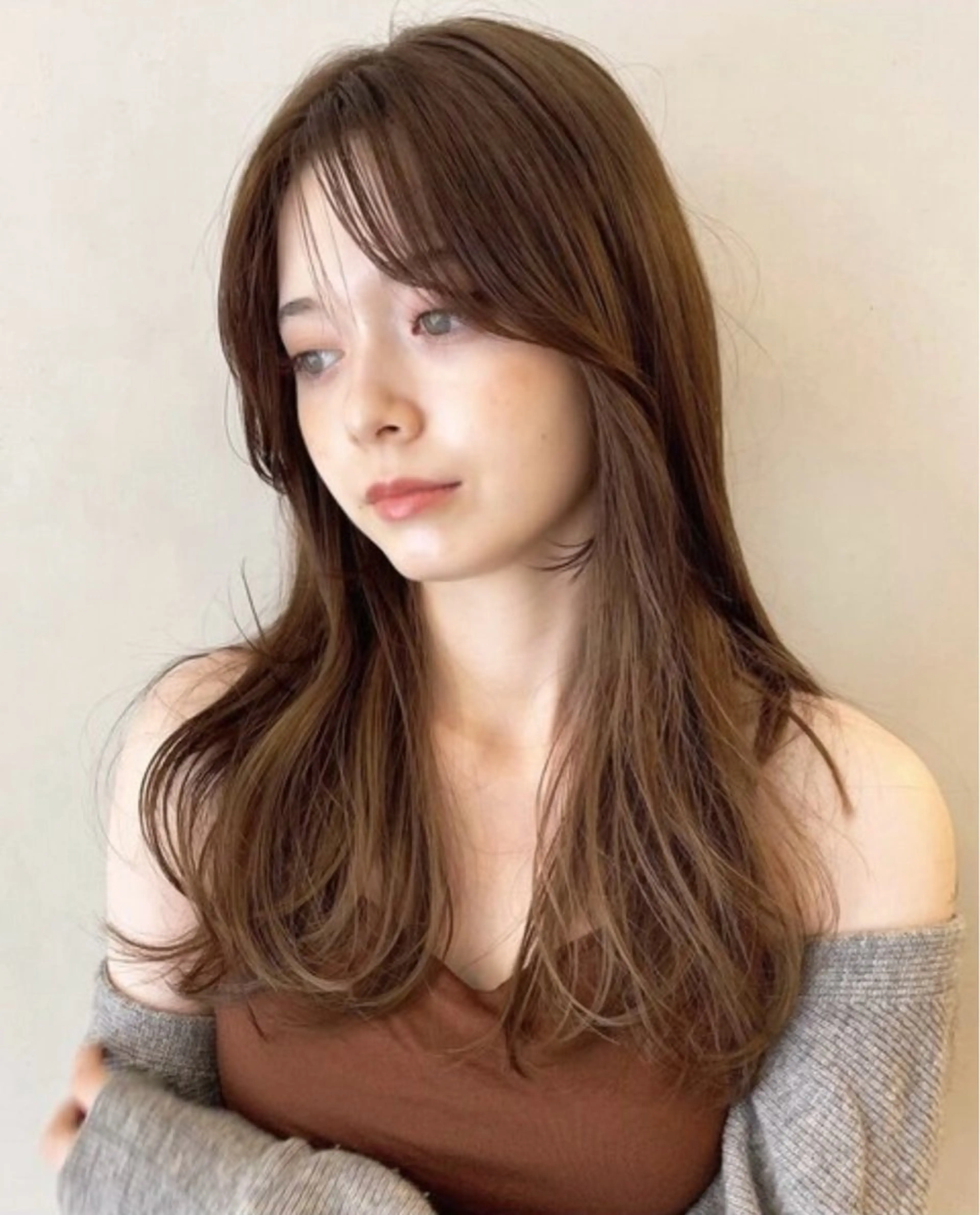 ロング レイヤーカット ロング 似合わせカット 川口開世 short cutのヘアスタイル