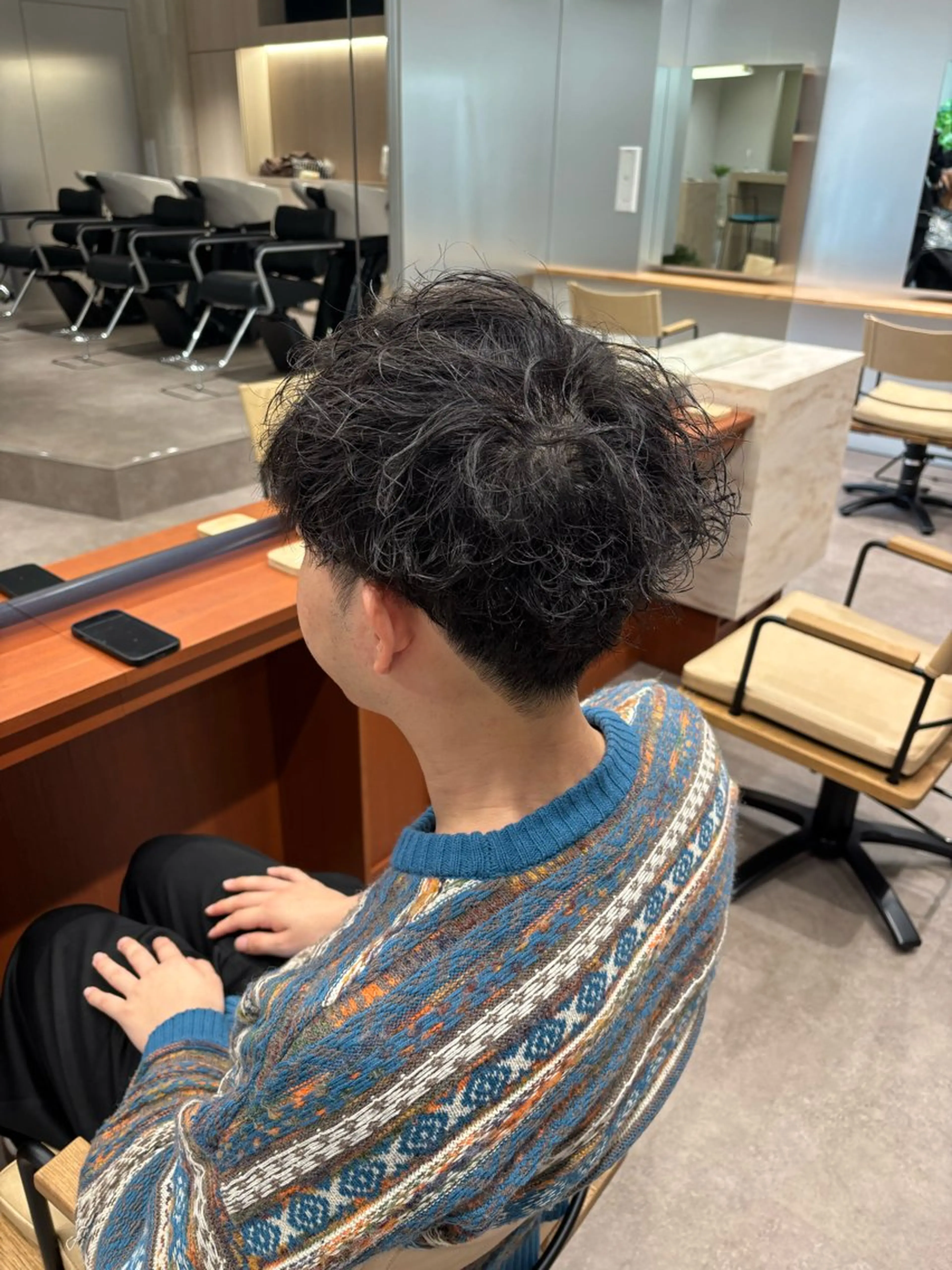 パーマ メンズ yuki / walt名駅店のヘアスタイル