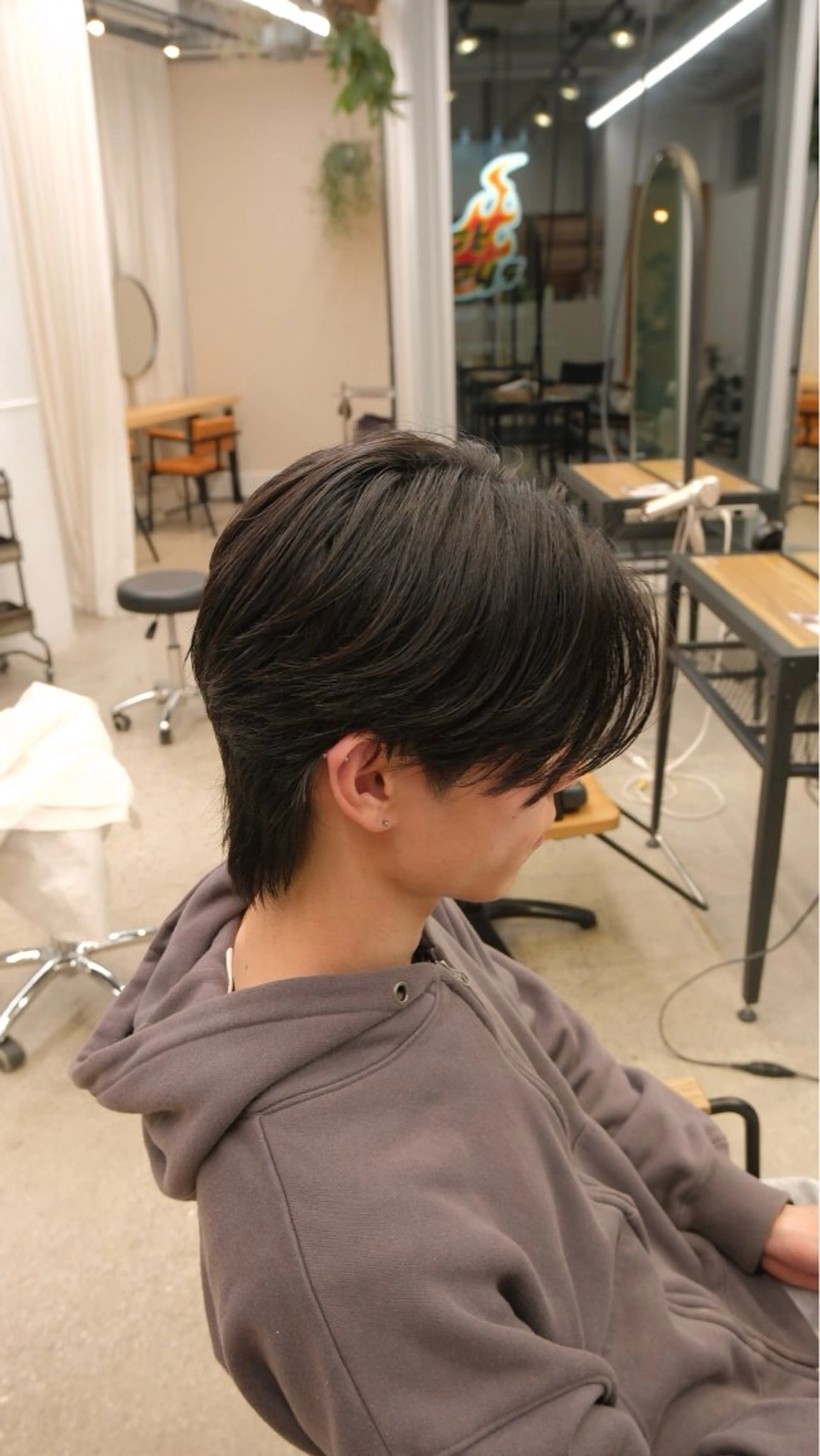 パーマ メンズ カット パーマ シャドウパーマ No.1うえちりくのヘアスタイル