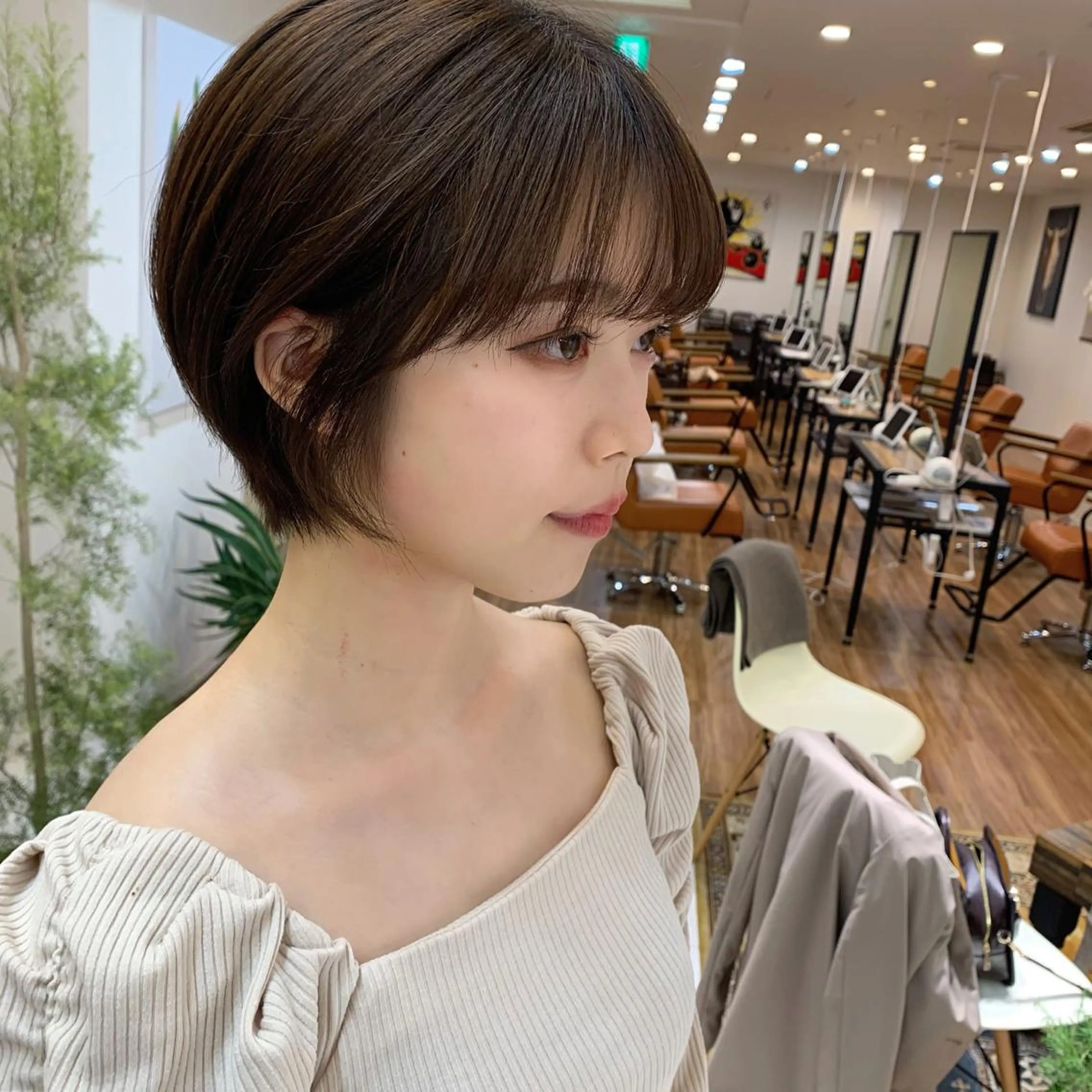 ショート ショートヘア 【韓国風くびれヘア】 joule小木曽輝のヘアスタイル