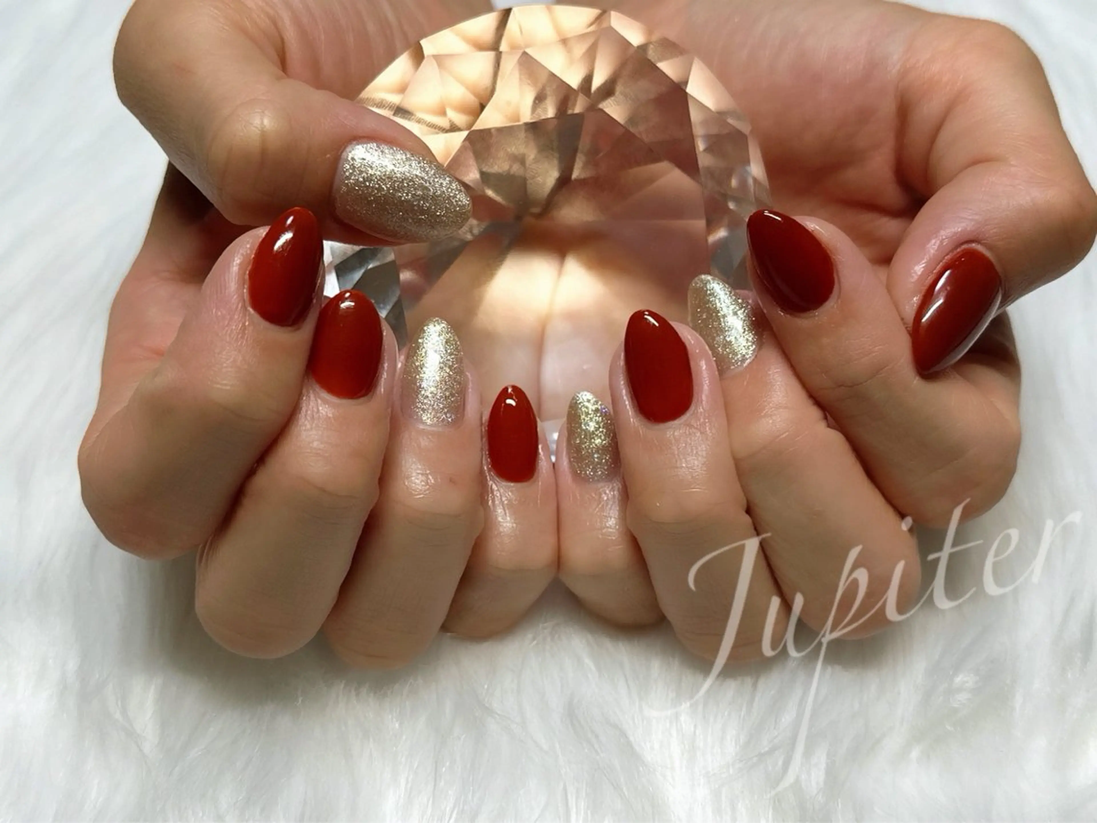 ネイル ハンドネイル Jupiter所属・Jupiter Toshieのネイルデザイン